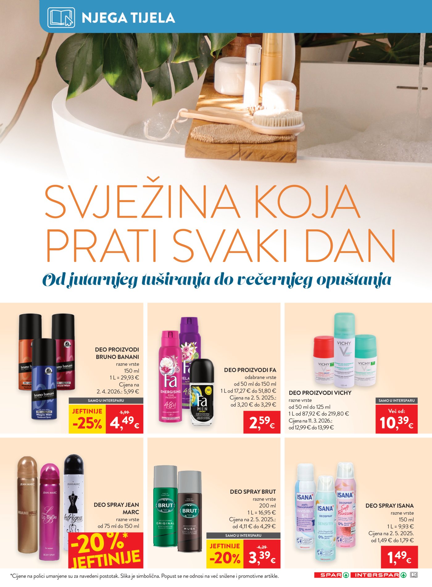 SPAR INTERSPAR katalog Akcija 07.10. - 13.10.2026.