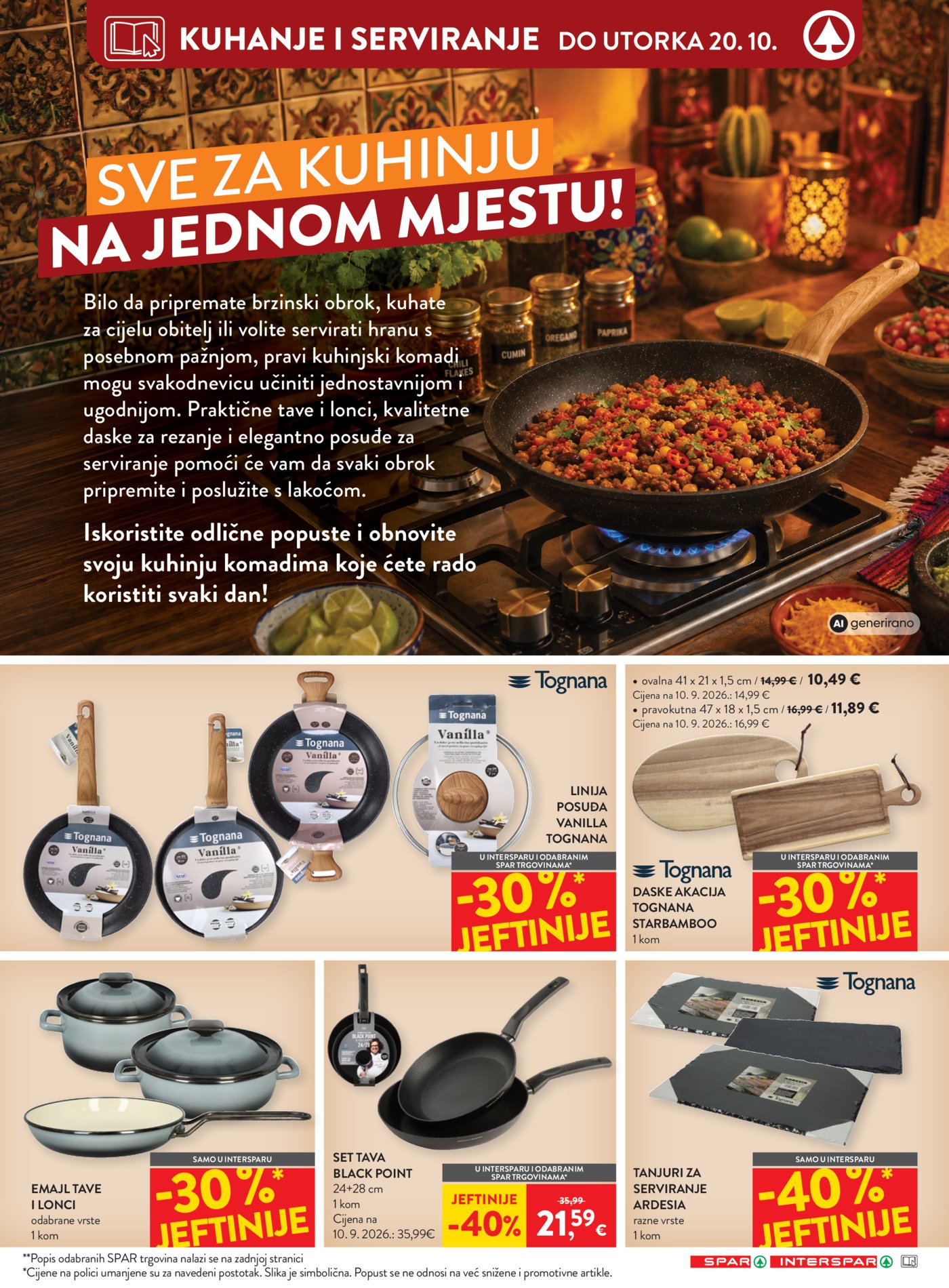SPAR INTERSPAR katalog Akcija 07.10. - 13.10.2026.