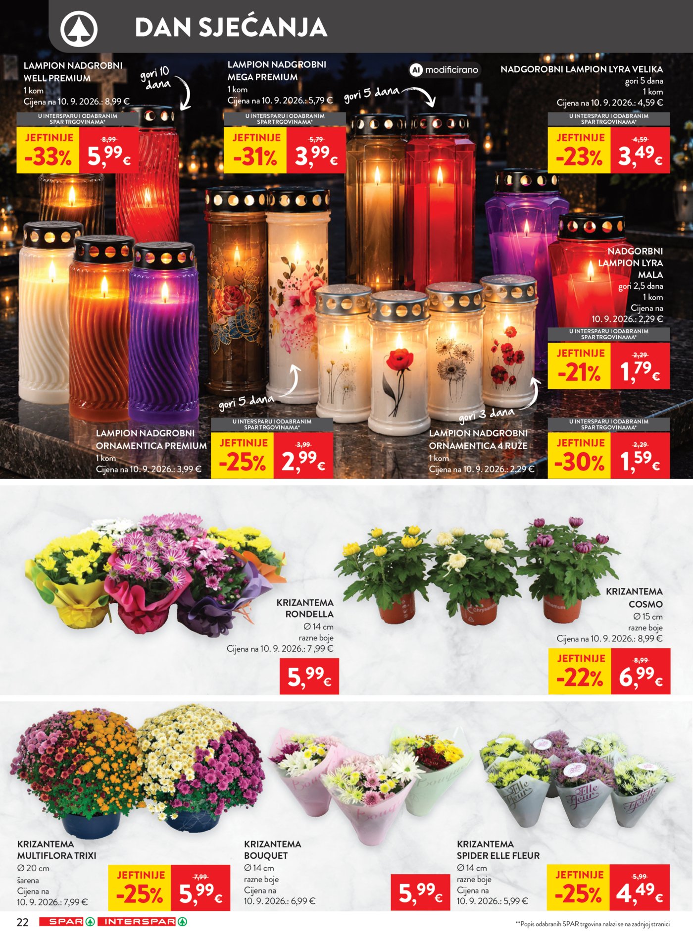 SPAR INTERSPAR katalog Akcija 07.10. - 13.10.2026.