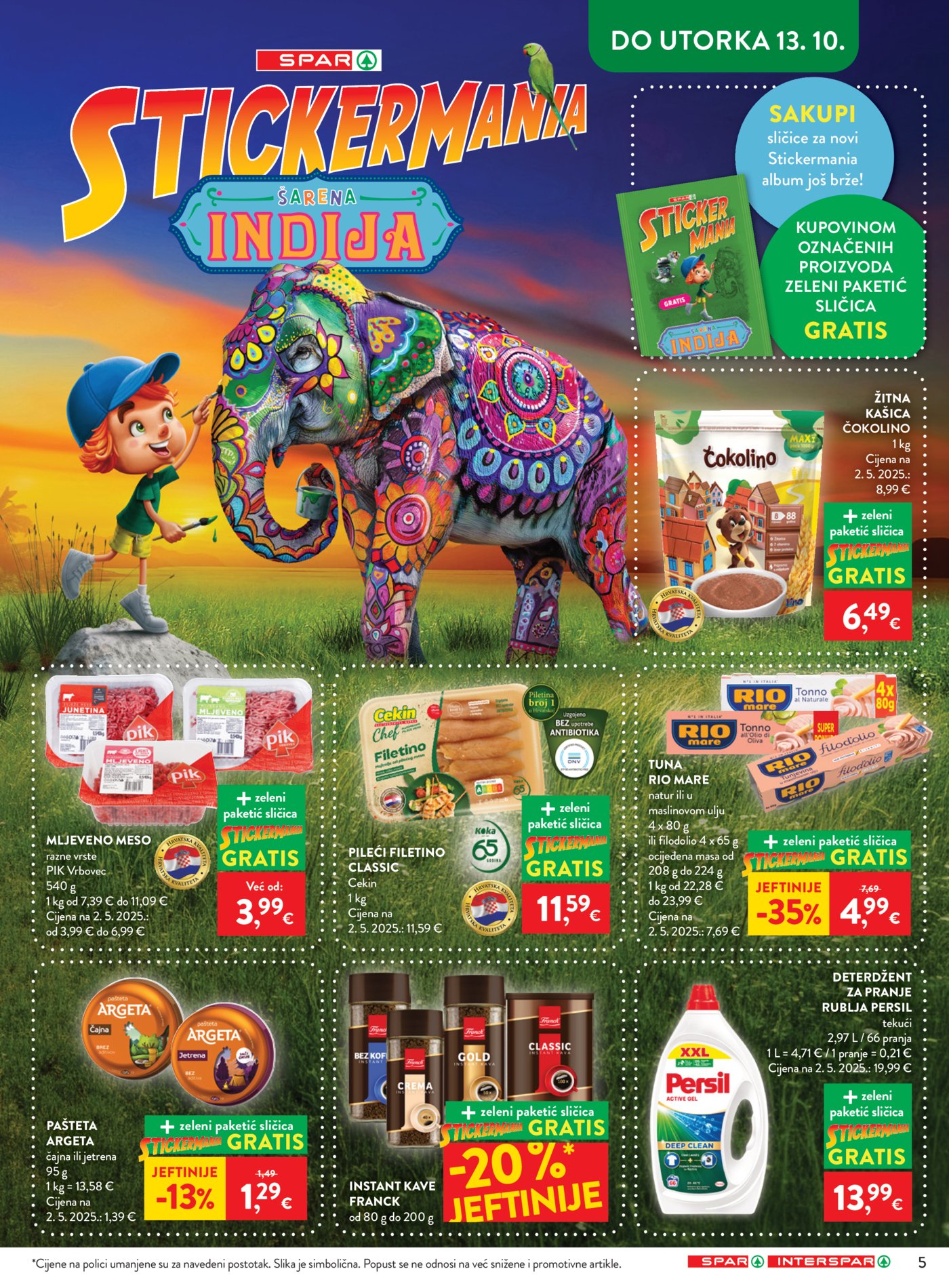 SPAR INTERSPAR katalog Akcija 07.10. - 13.10.2026.