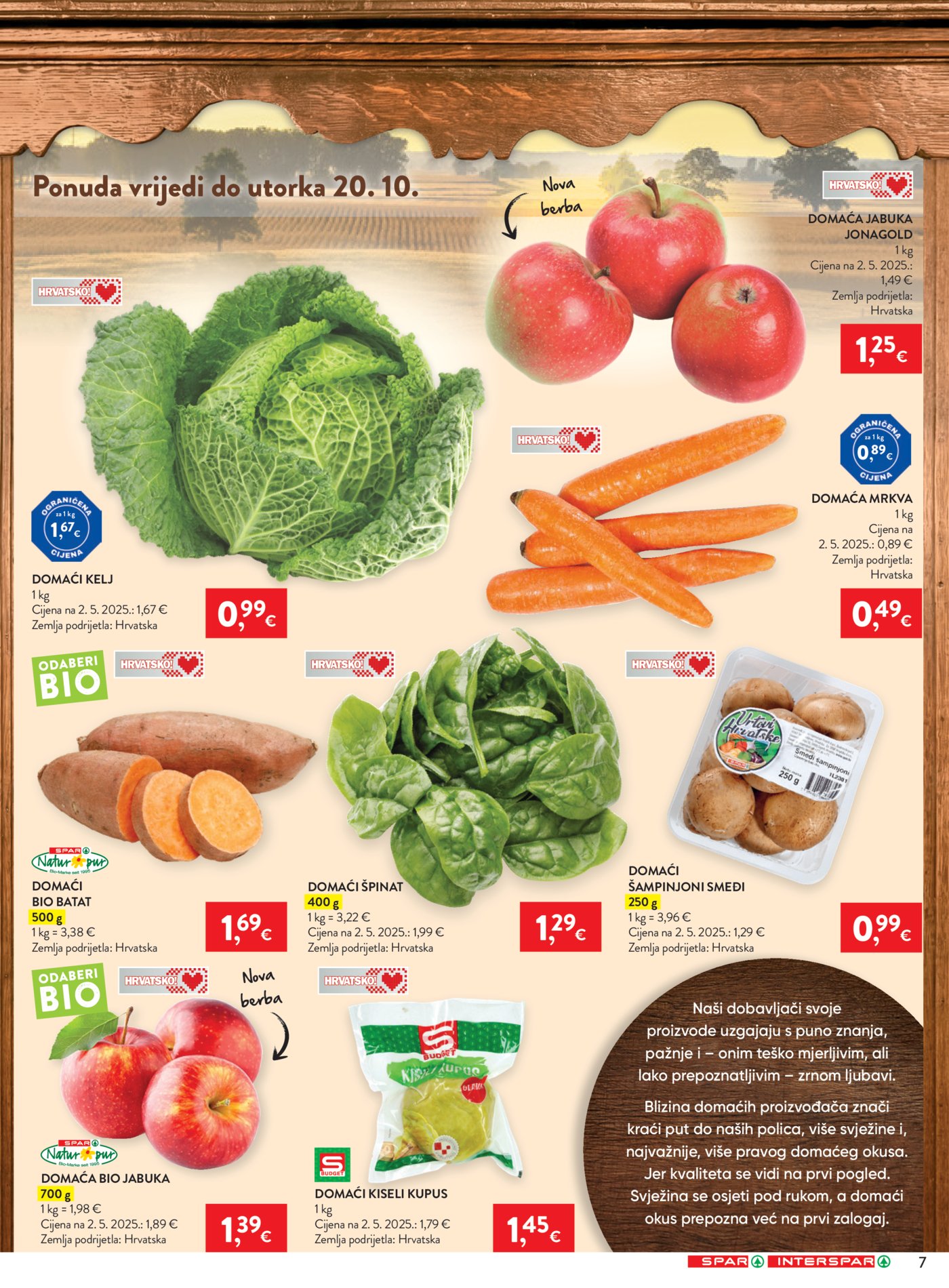 Spar katalog Akcija 14.10. - 20.10.2026.