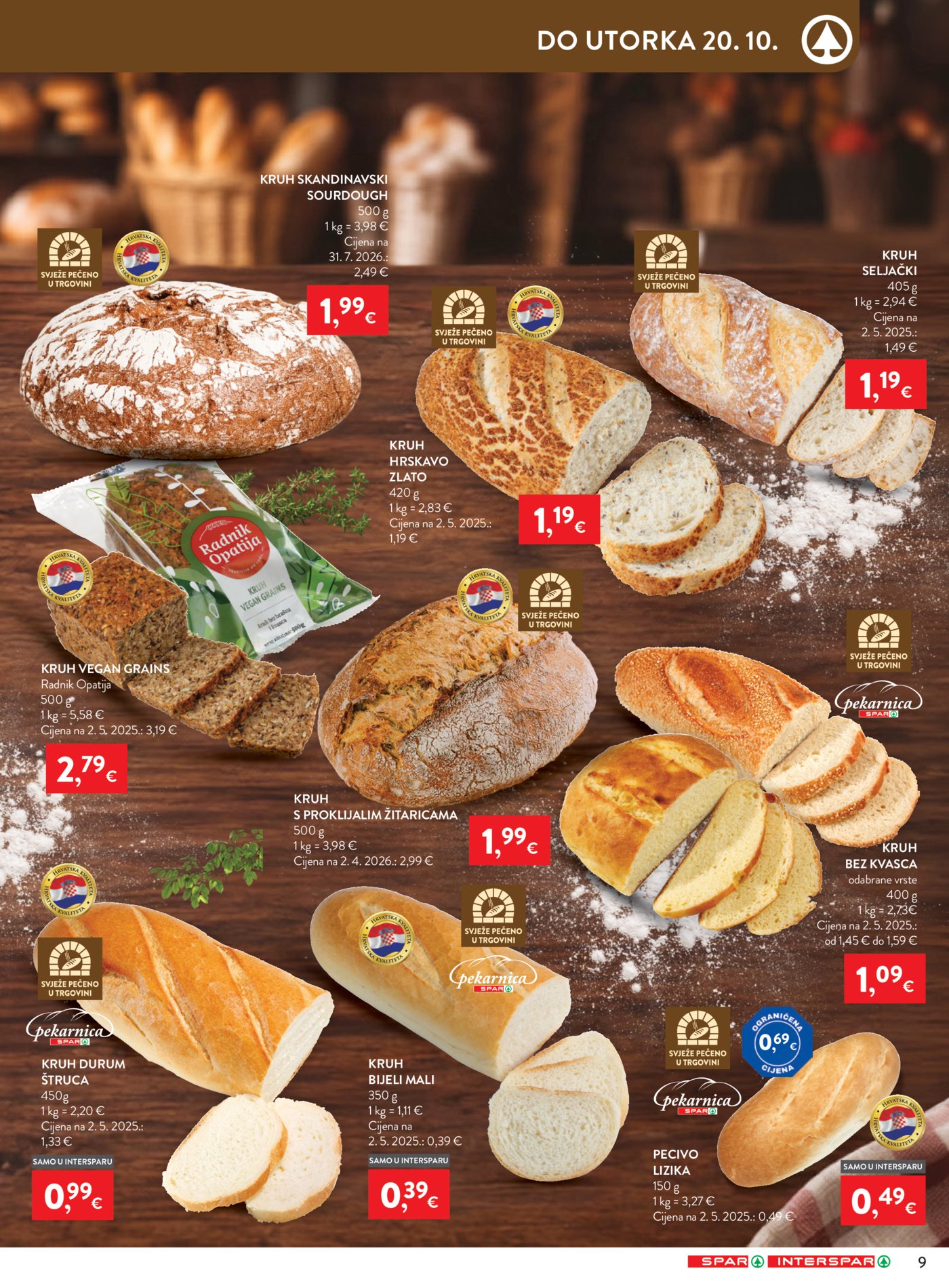 Spar katalog Akcija 14.10. - 20.10.2026.