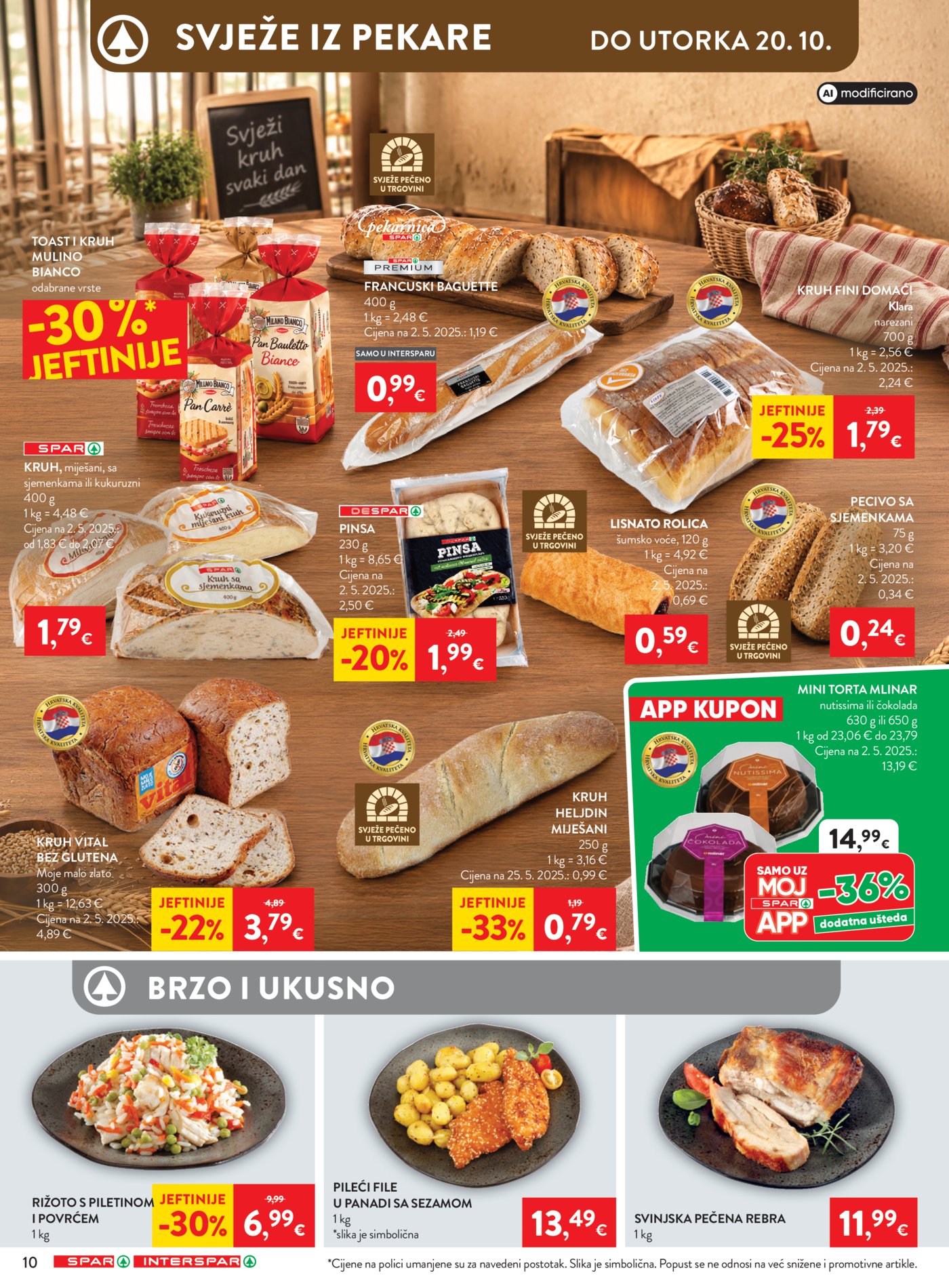 Spar katalog Akcija 14.10. - 20.10.2026.