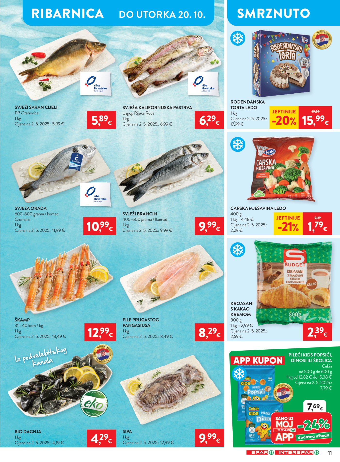 Spar katalog Akcija 14.10. - 20.10.2026.