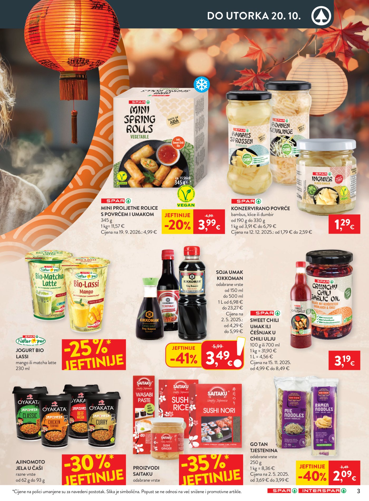 Spar katalog Akcija 14.10. - 20.10.2026.