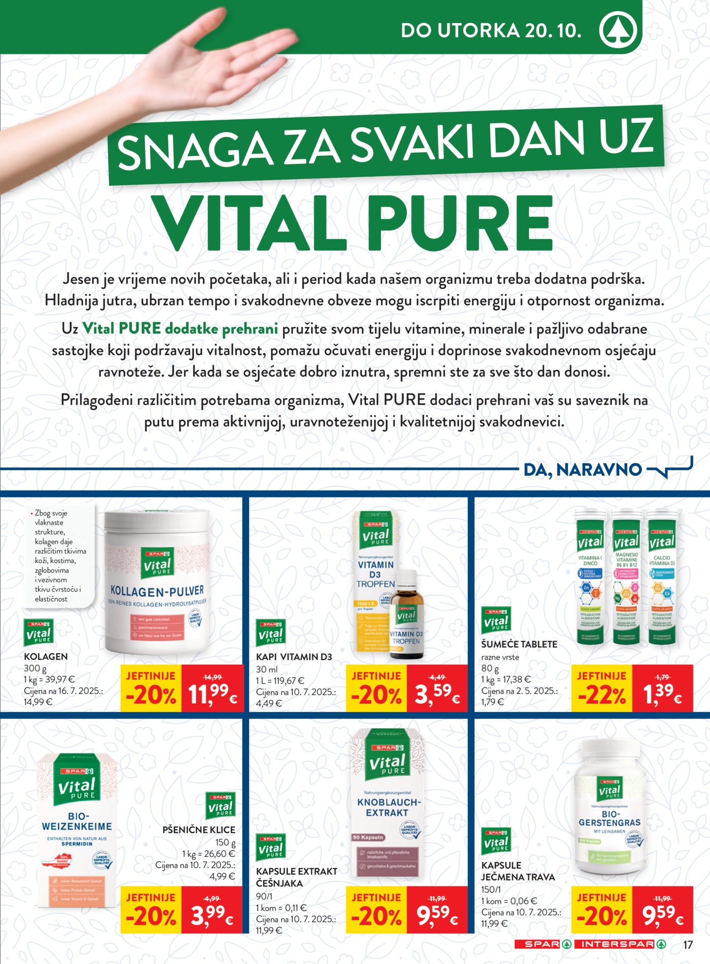 Spar katalog Akcija 14.10. - 20.10.2026.