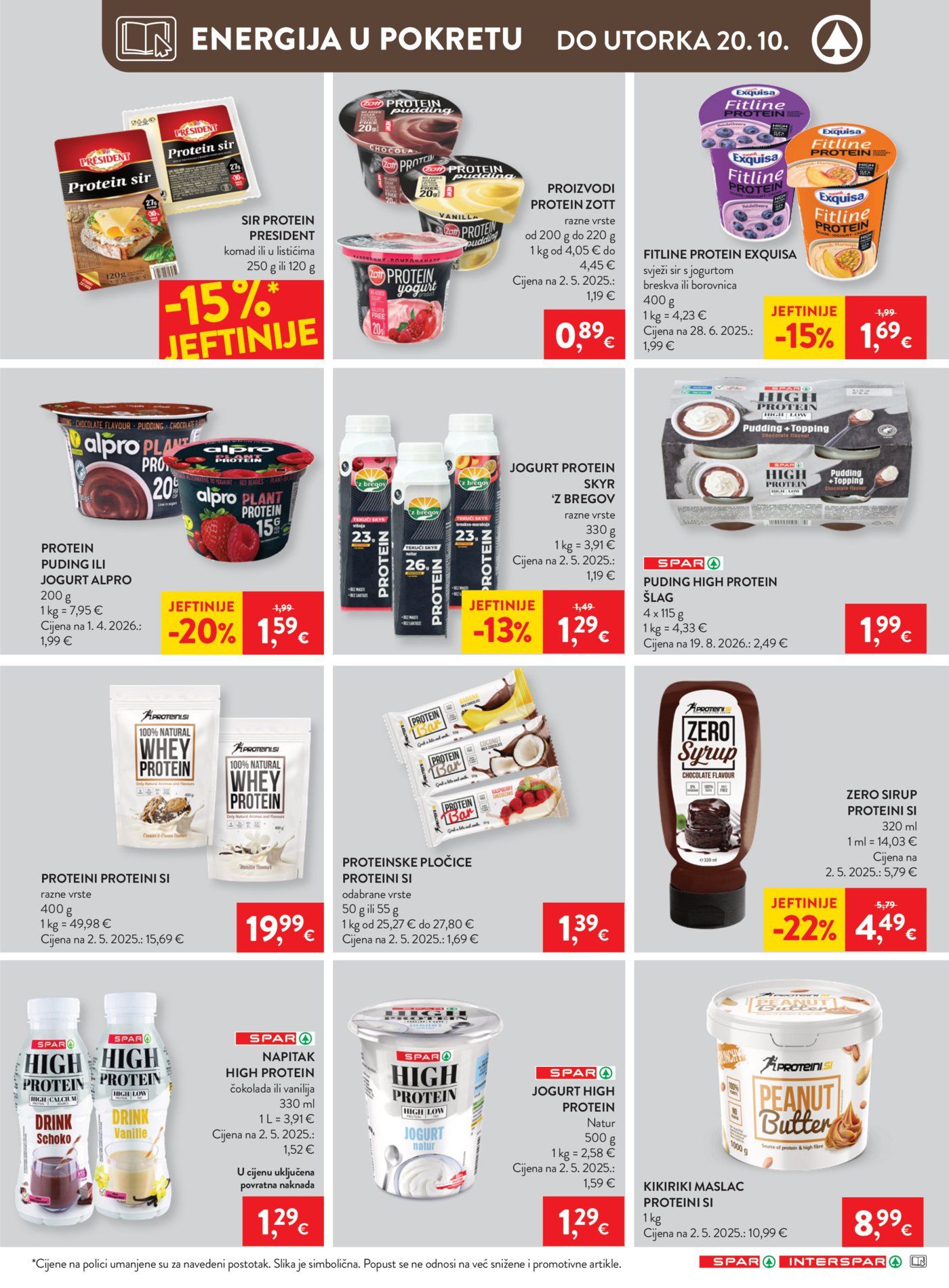 Spar katalog Akcija 14.10. - 20.10.2026.