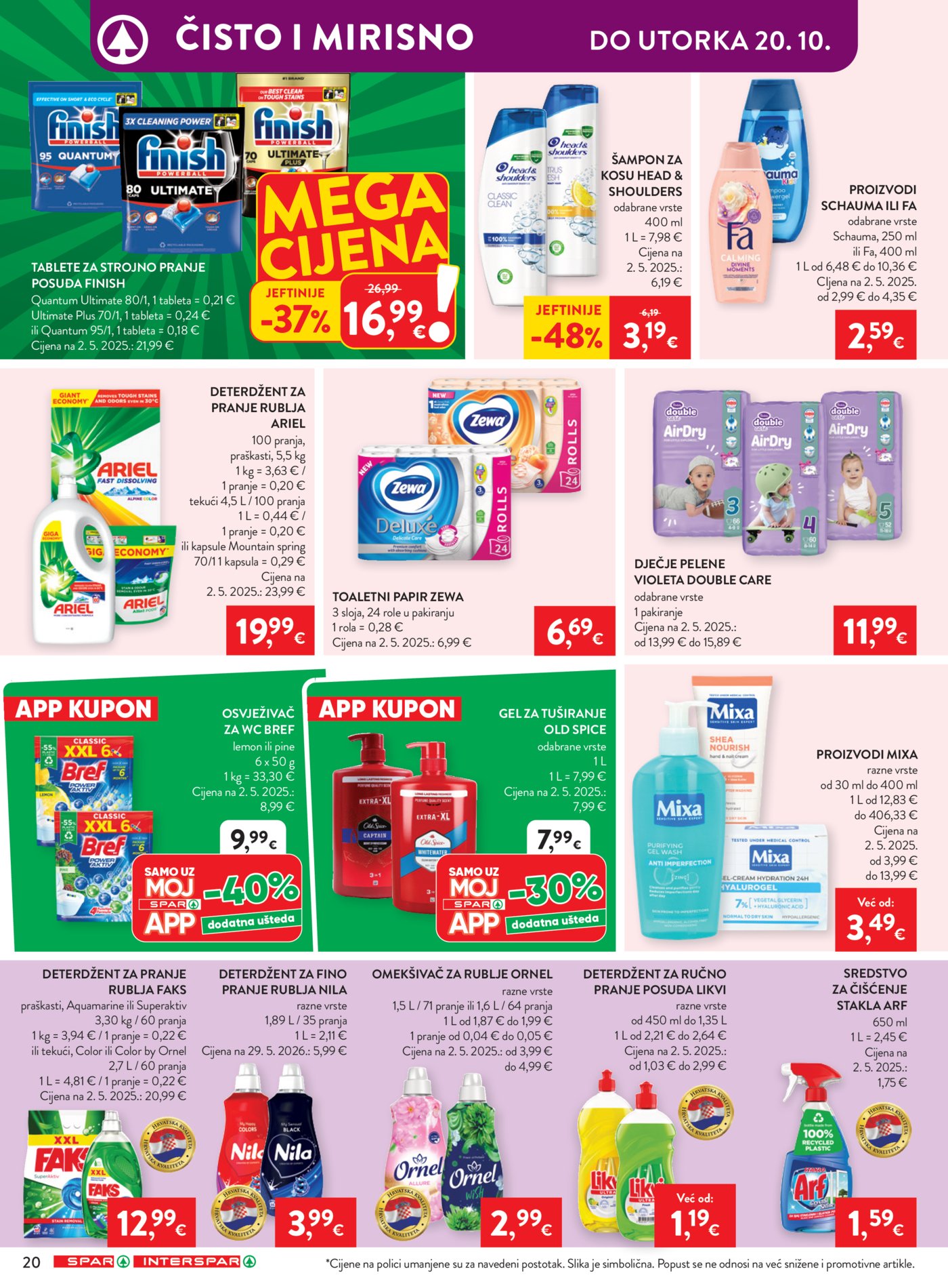 Spar katalog Akcija 14.10. - 20.10.2026.