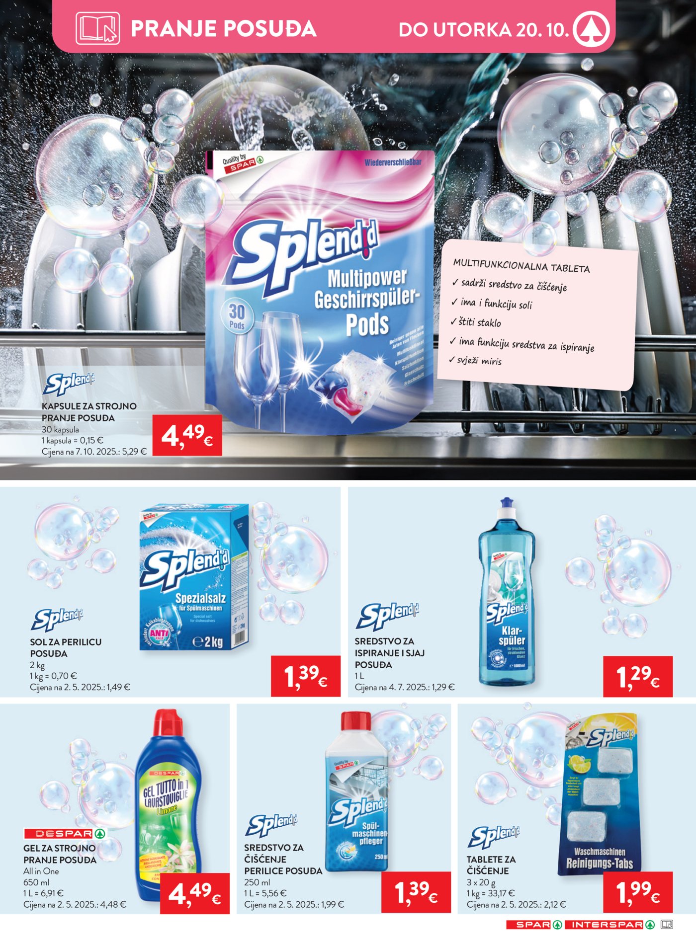 Spar katalog Akcija 14.10. - 20.10.2026.