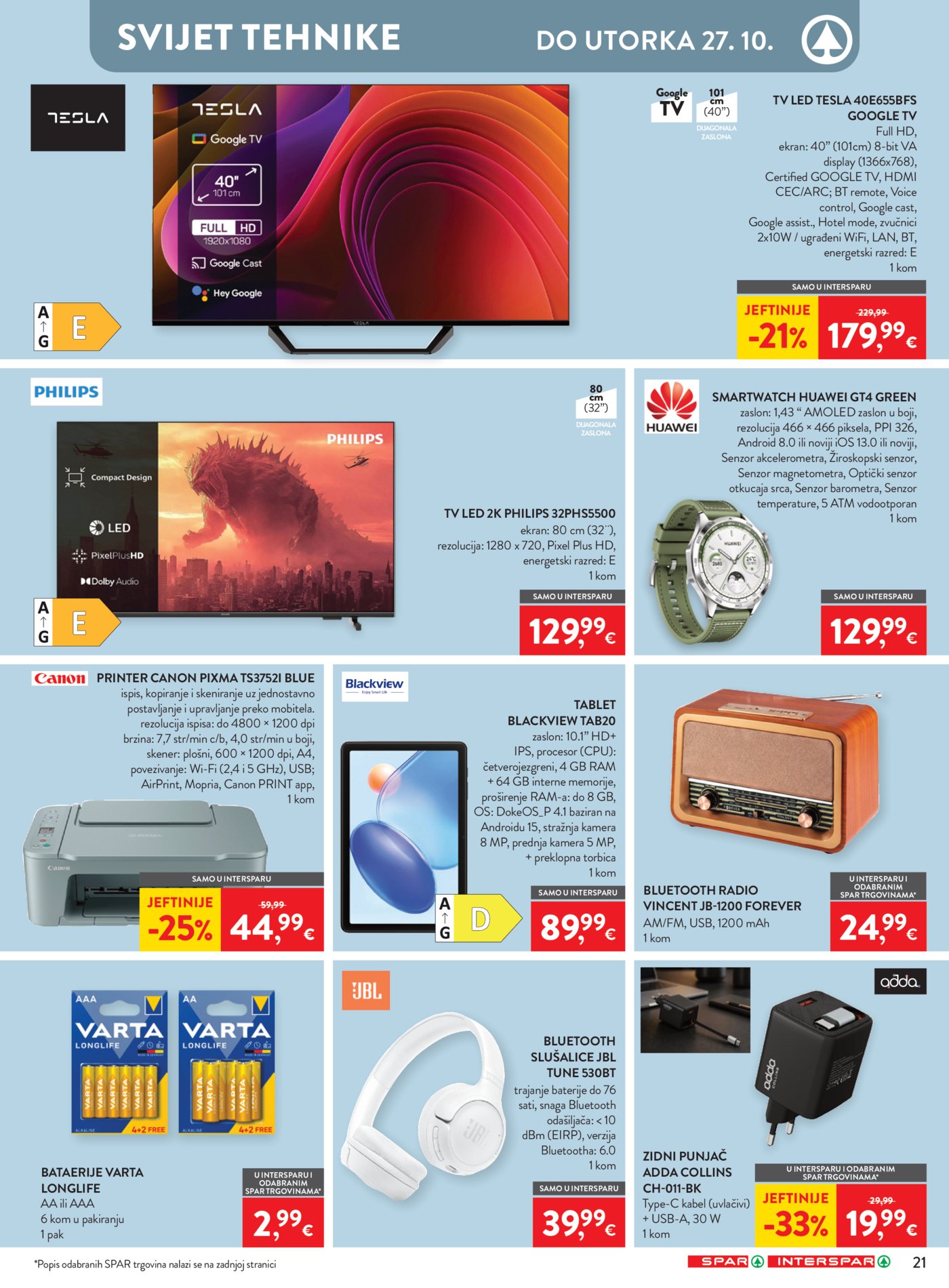 Spar katalog Akcija 14.10. - 20.10.2026.