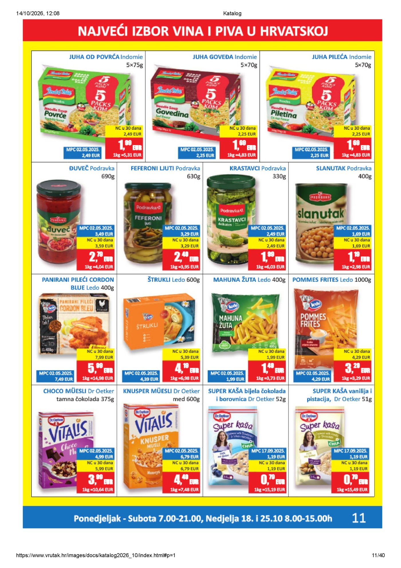 Vrutak katalog Akcija 12.10.-25.10.2026.