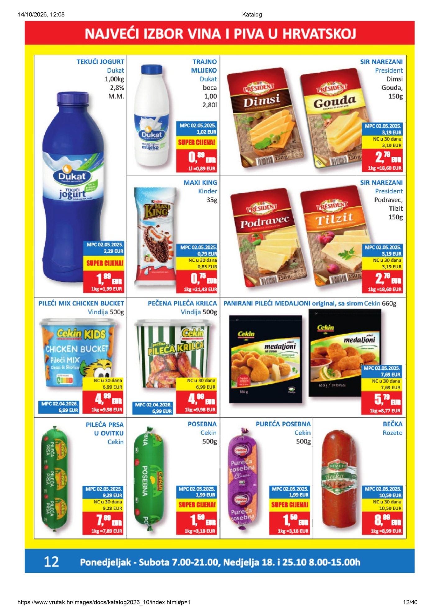 Vrutak katalog Akcija 12.10.-25.10.2026.