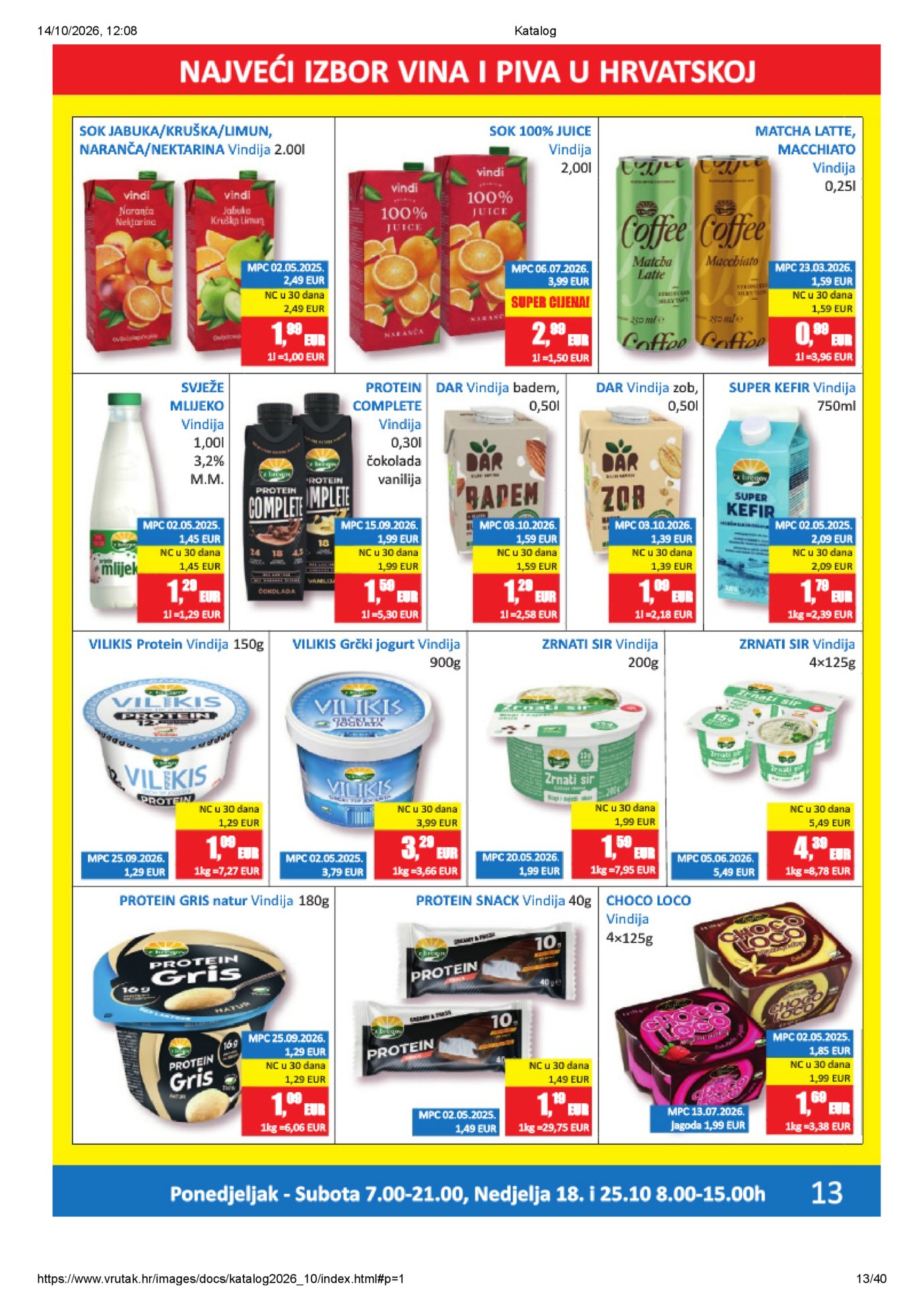 Vrutak katalog Akcija 12.10.-25.10.2026.