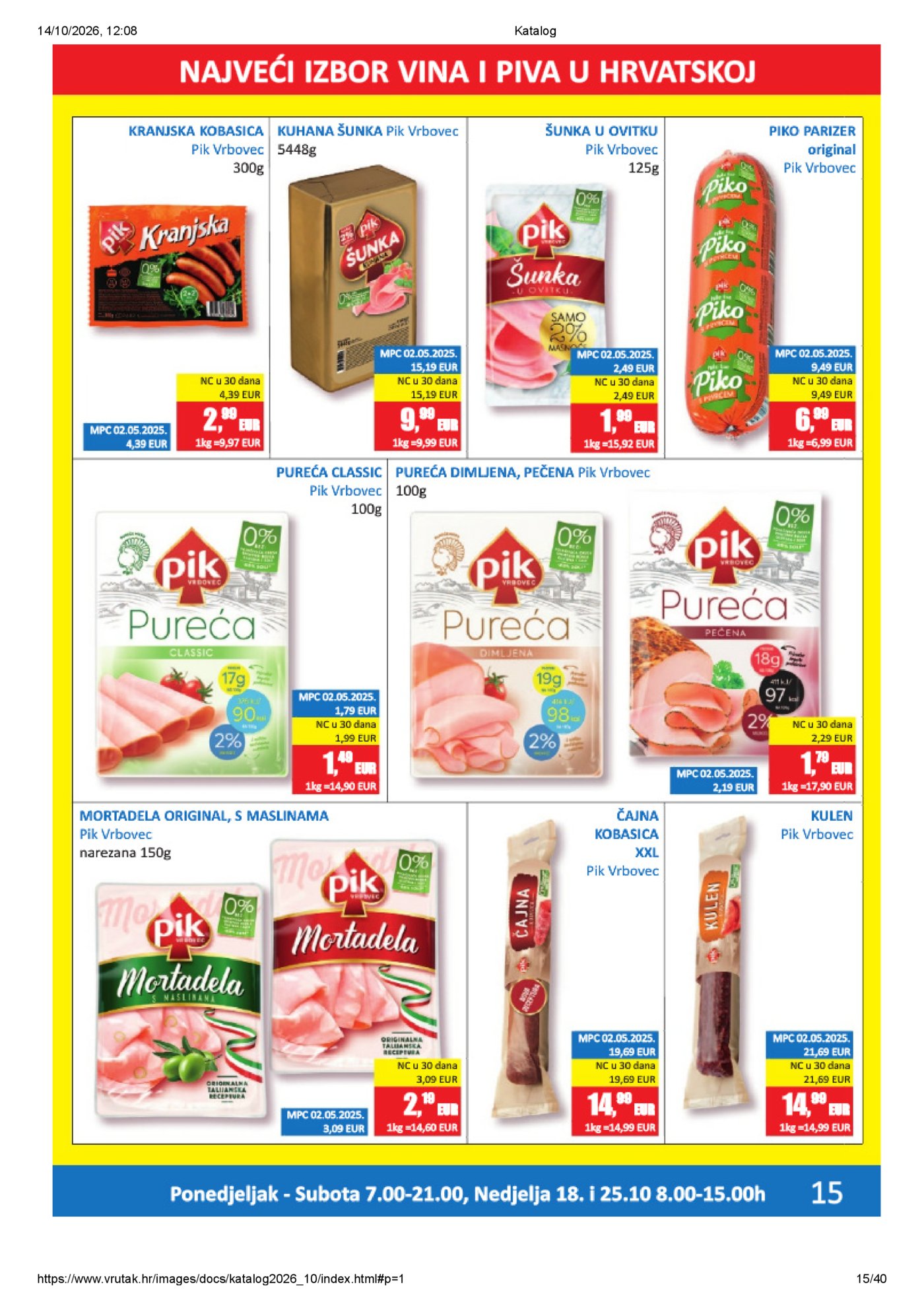 Vrutak katalog Akcija 12.10.-25.10.2026.