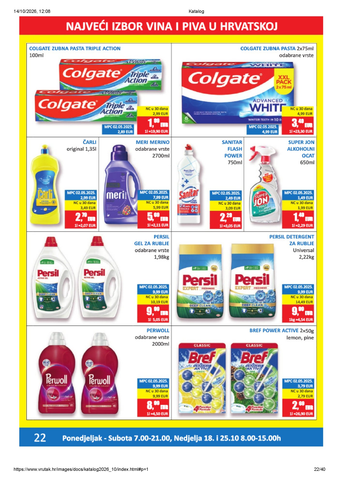 Vrutak katalog Akcija 12.10.-25.10.2026.