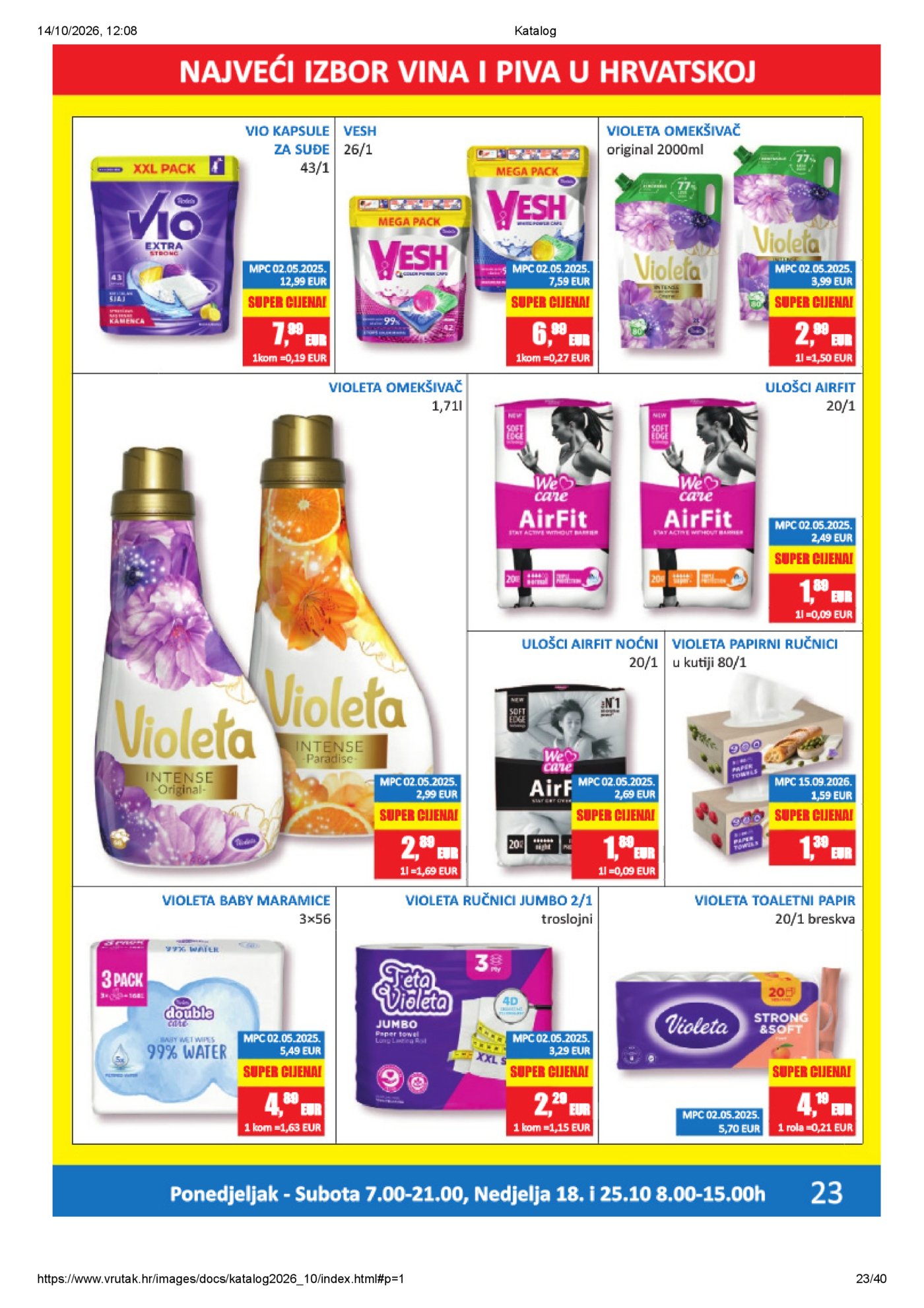 Vrutak katalog Akcija 12.10.-25.10.2026.