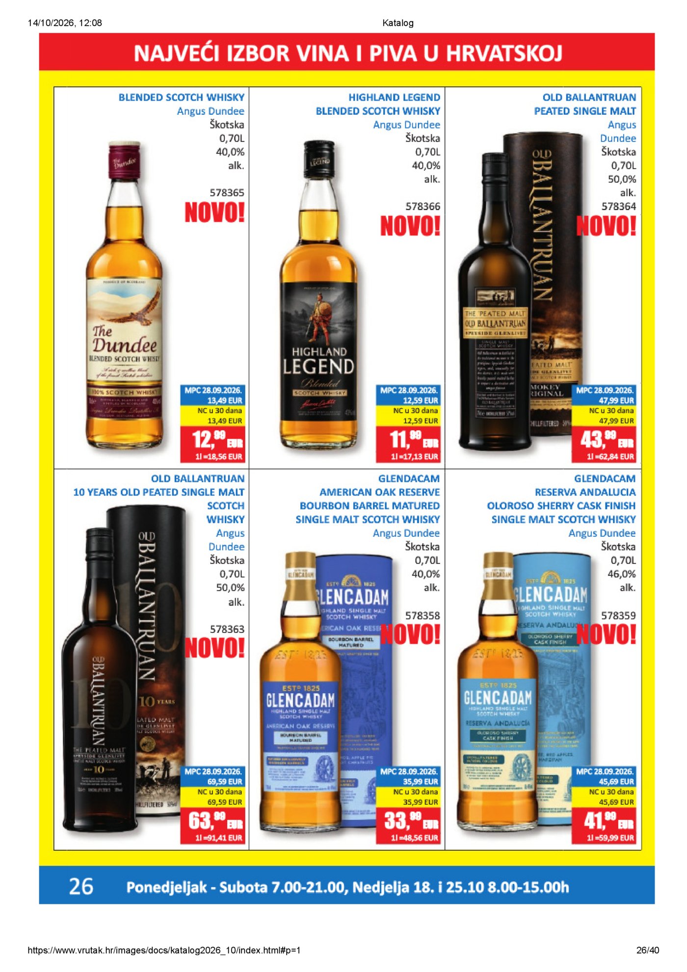 Vrutak katalog Akcija 12.10.-25.10.2026.