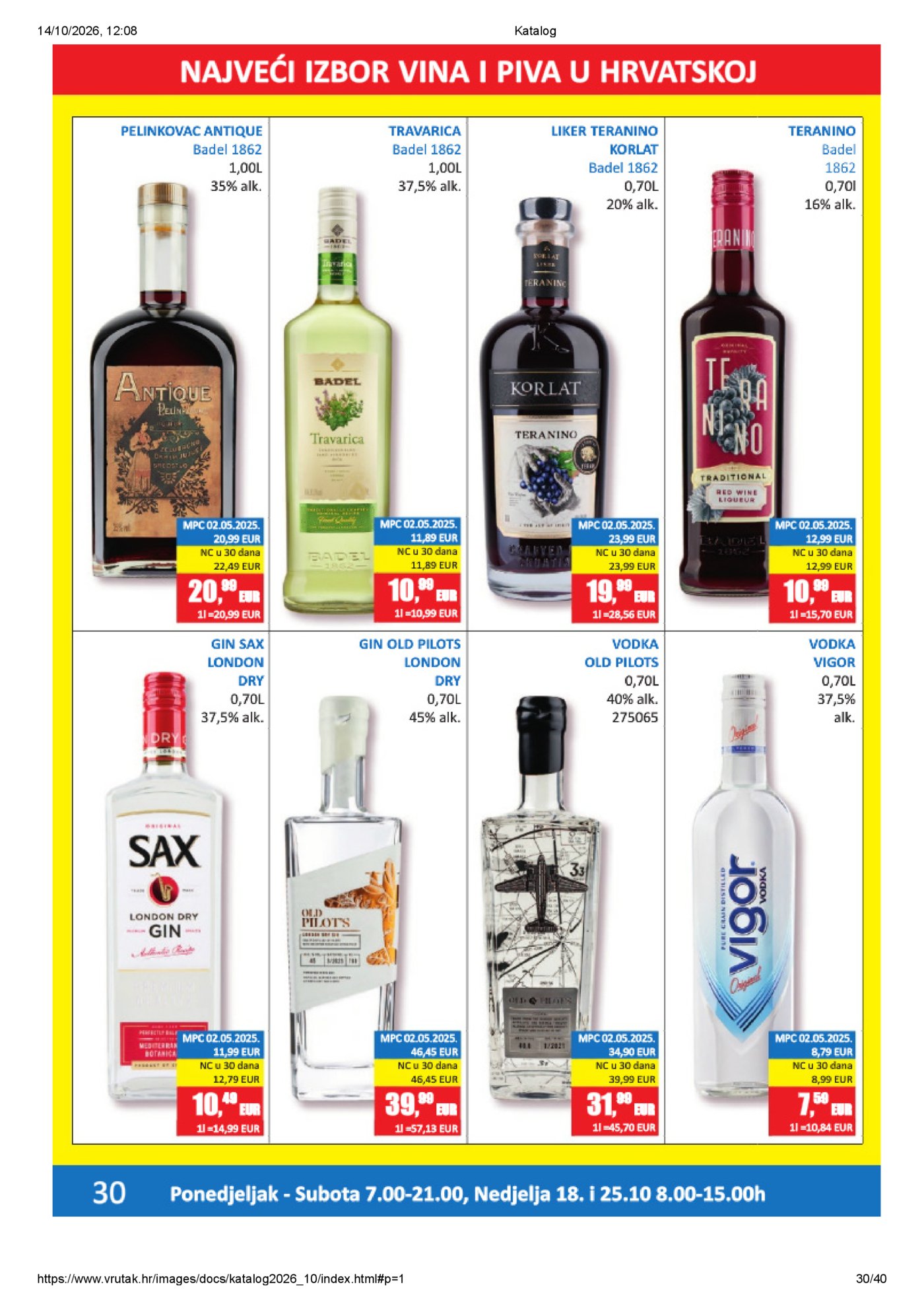 Vrutak katalog Akcija 12.10.-25.10.2026.
