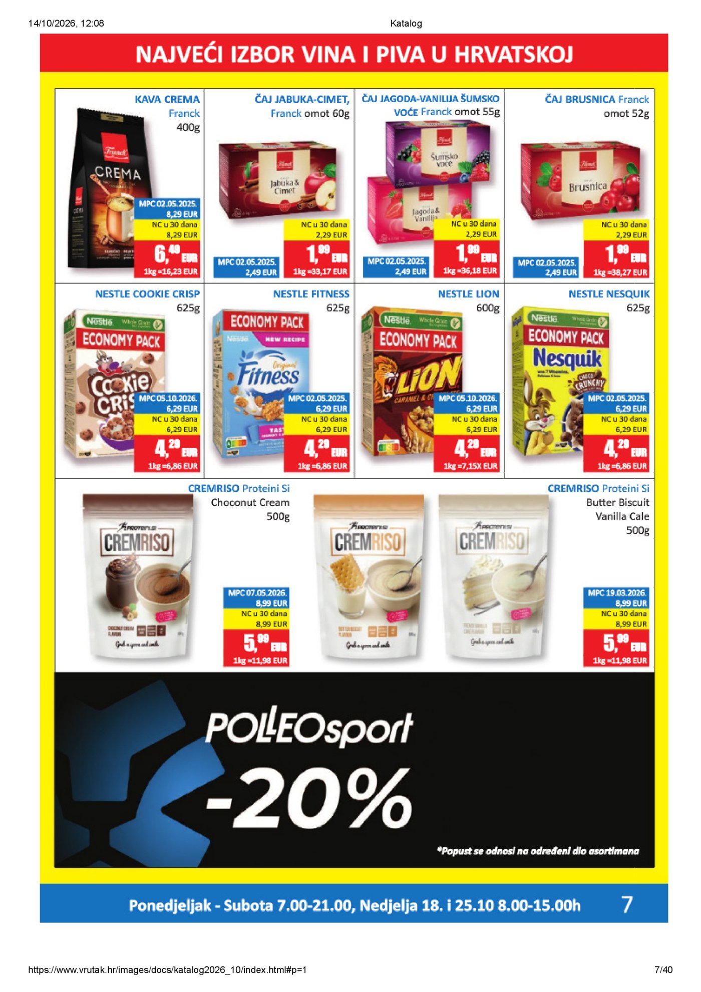 Vrutak katalog Akcija 12.10.-25.10.2026.