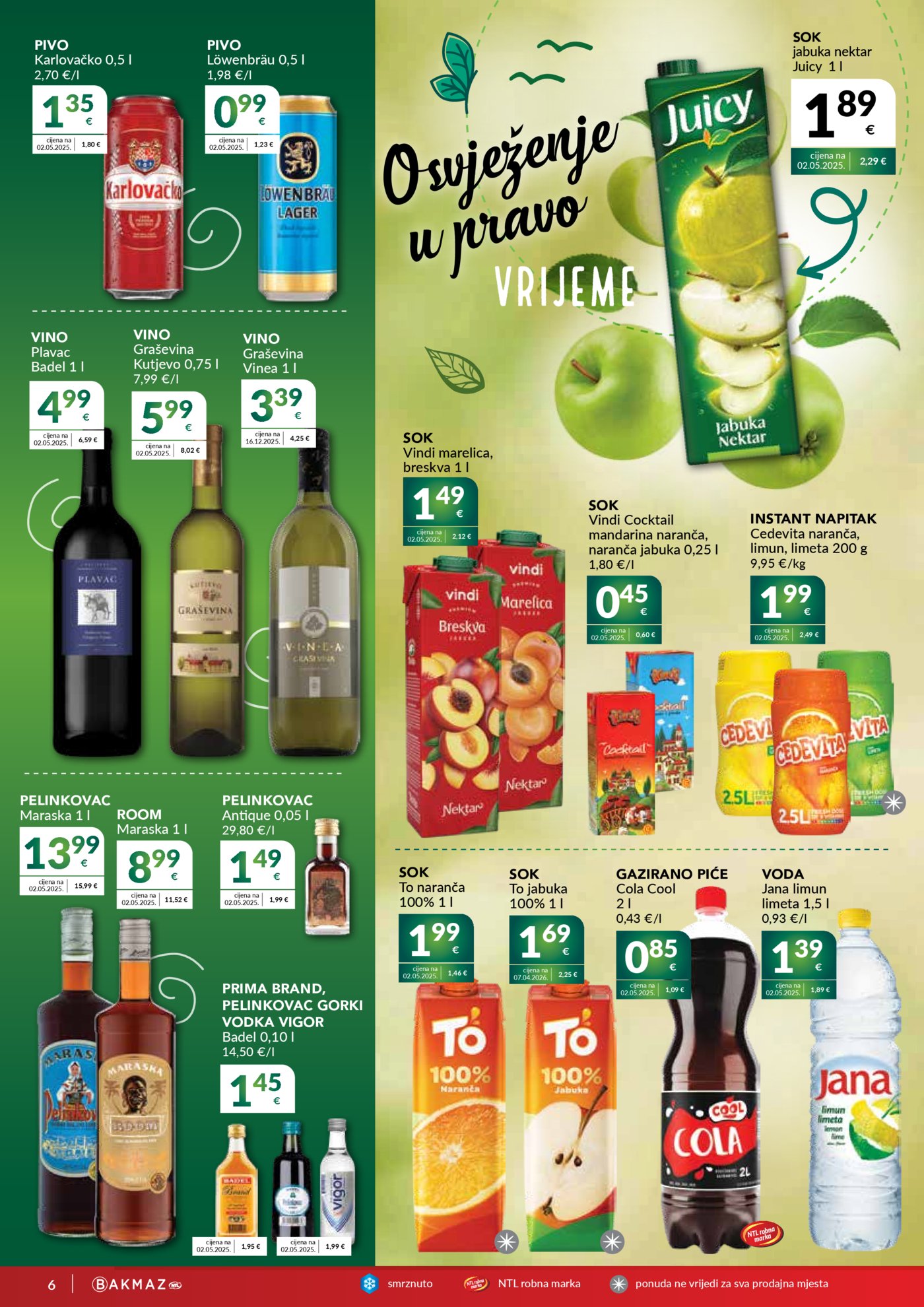 Bakmaz katalog Akcija 21.10.-27.10.2026.