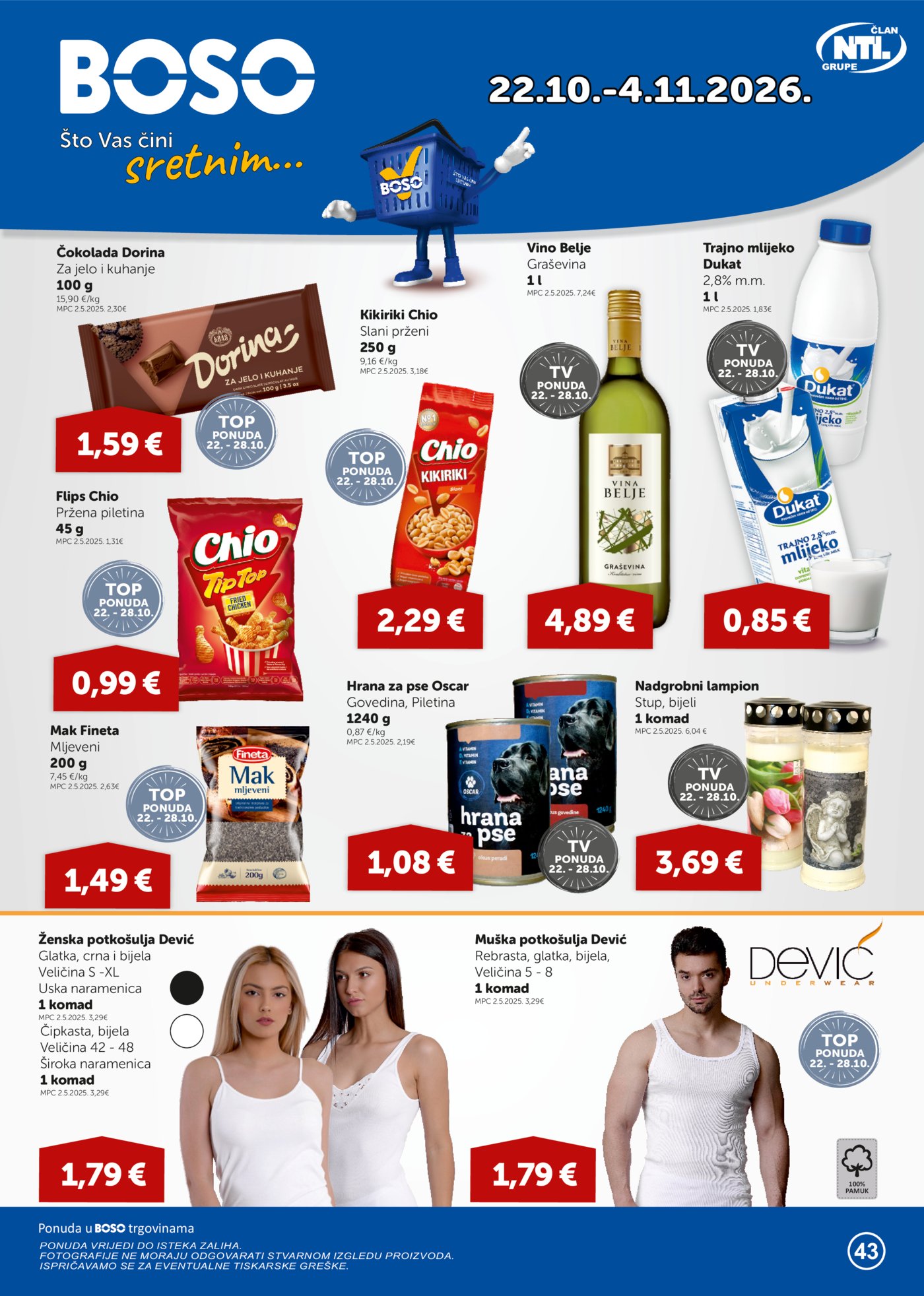 Boso katalog Akcija 22.10. - 04.11.2026.