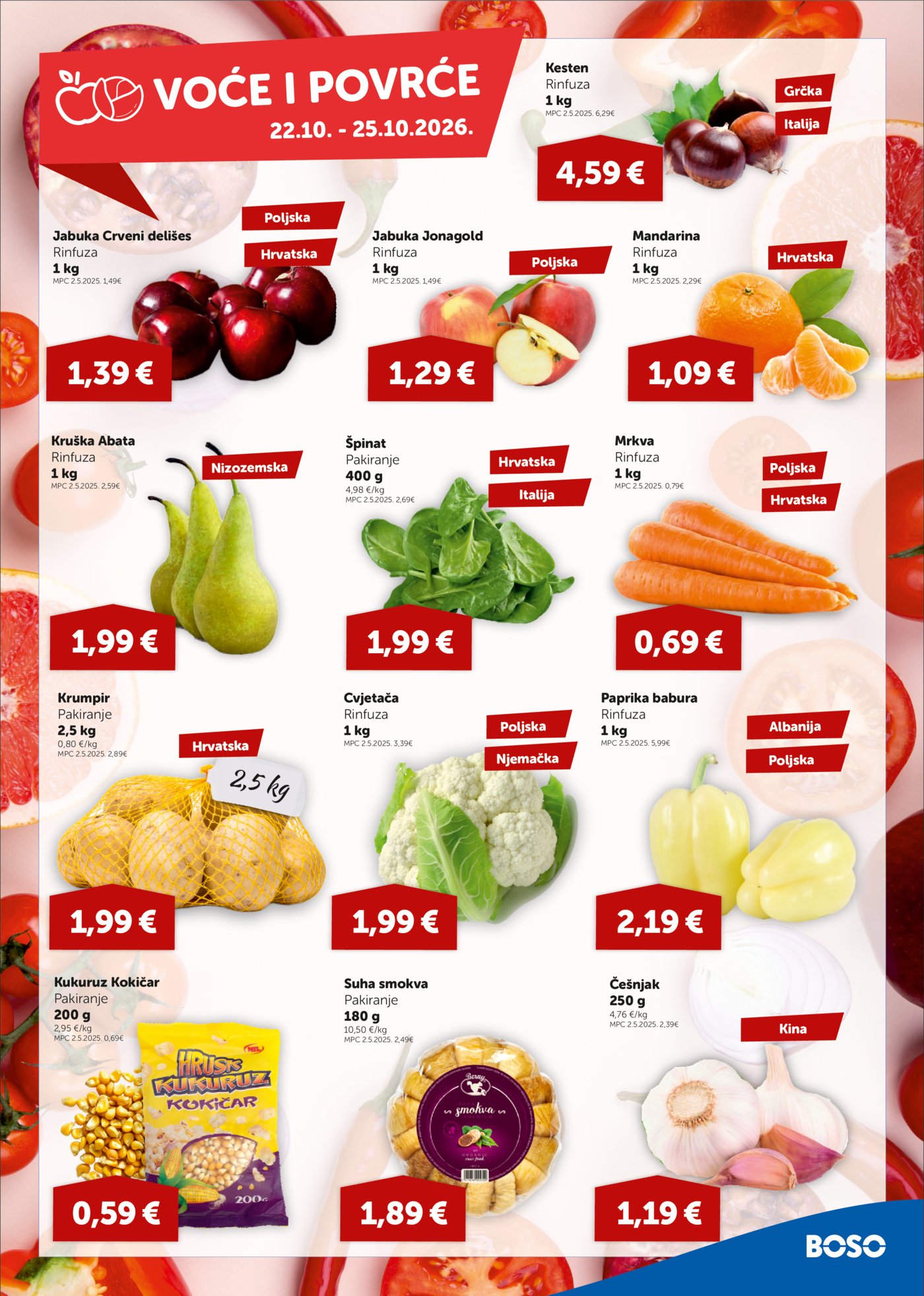 Boso katalog Akcija 22.10. - 04.11.2026.