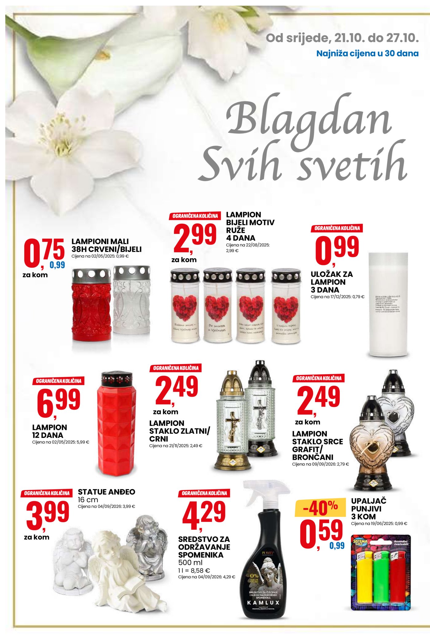 Eurospin katalog Akcija 21.10. - 27.10.2026.