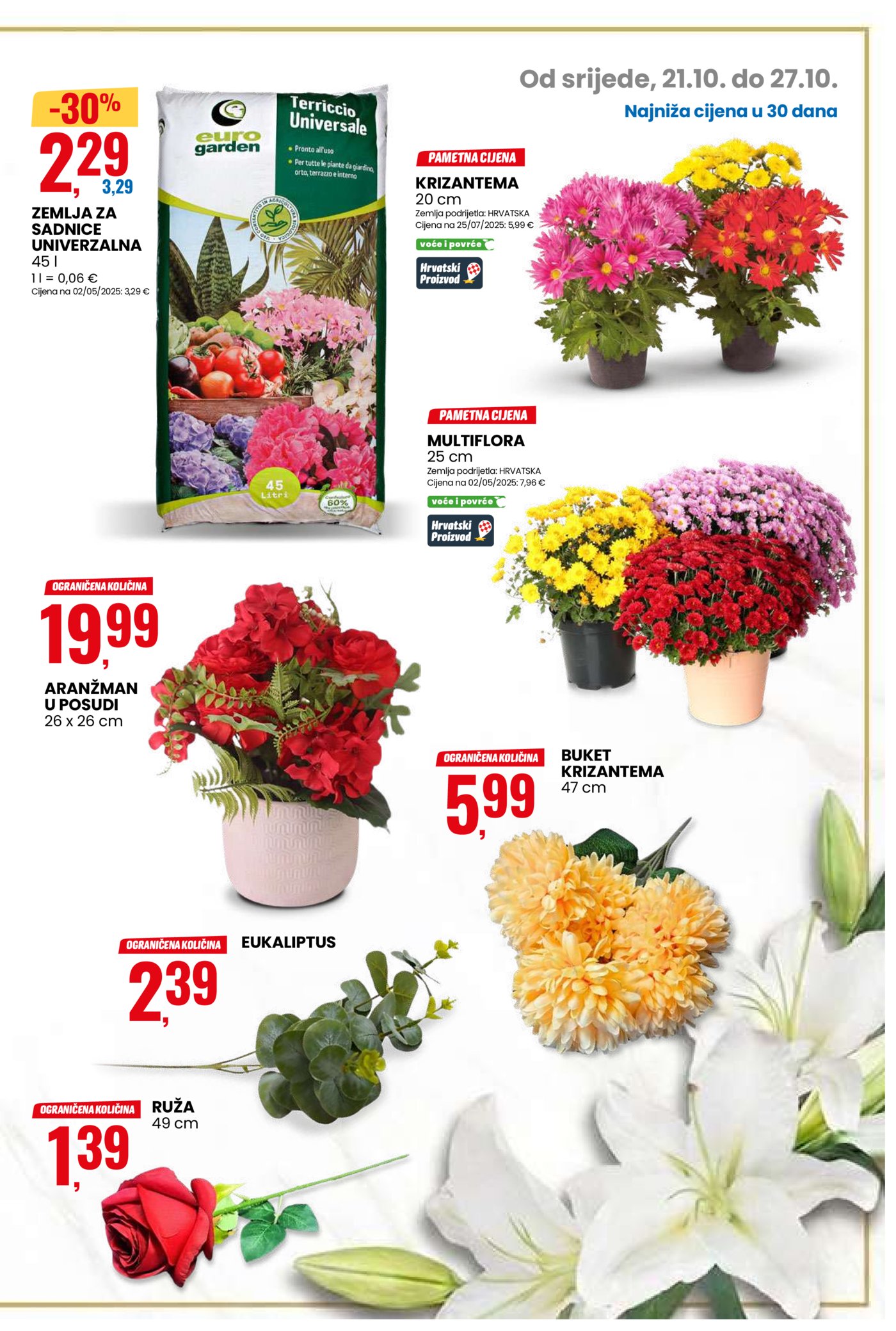 Eurospin katalog Akcija 21.10. - 27.10.2026.