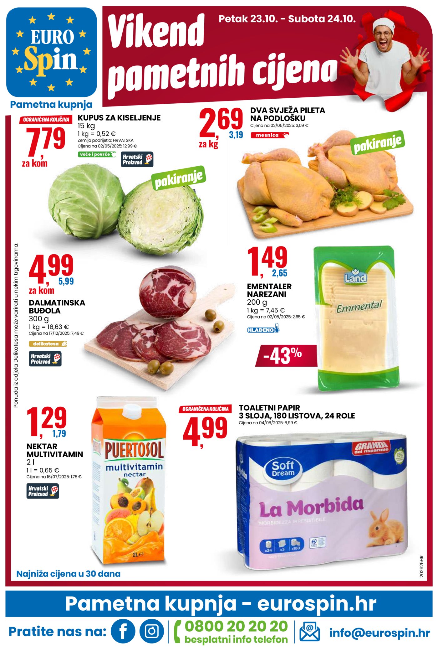 Eurospin katalog Akcija 21.10. - 27.10.2026.