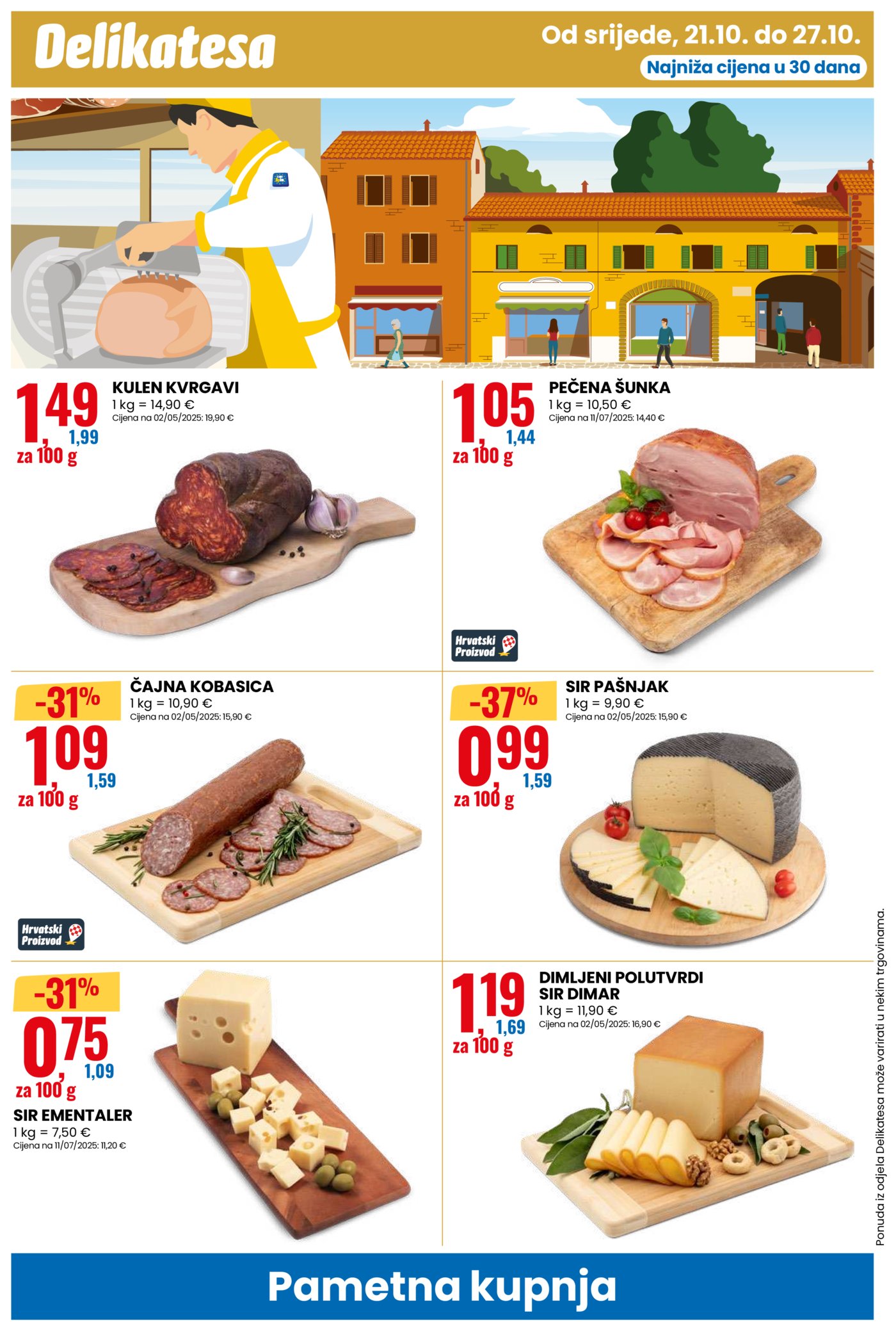 Eurospin katalog Akcija 21.10. - 27.10.2026.