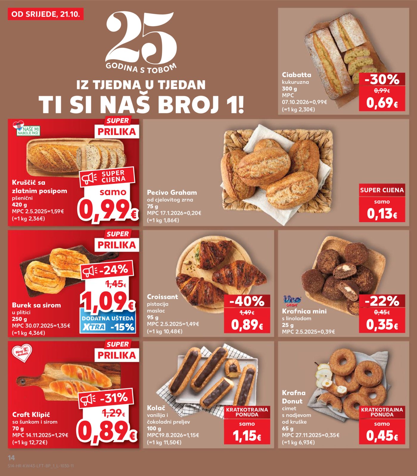 Kaufland katalog Akcija 21.10. - 27.10.2026.