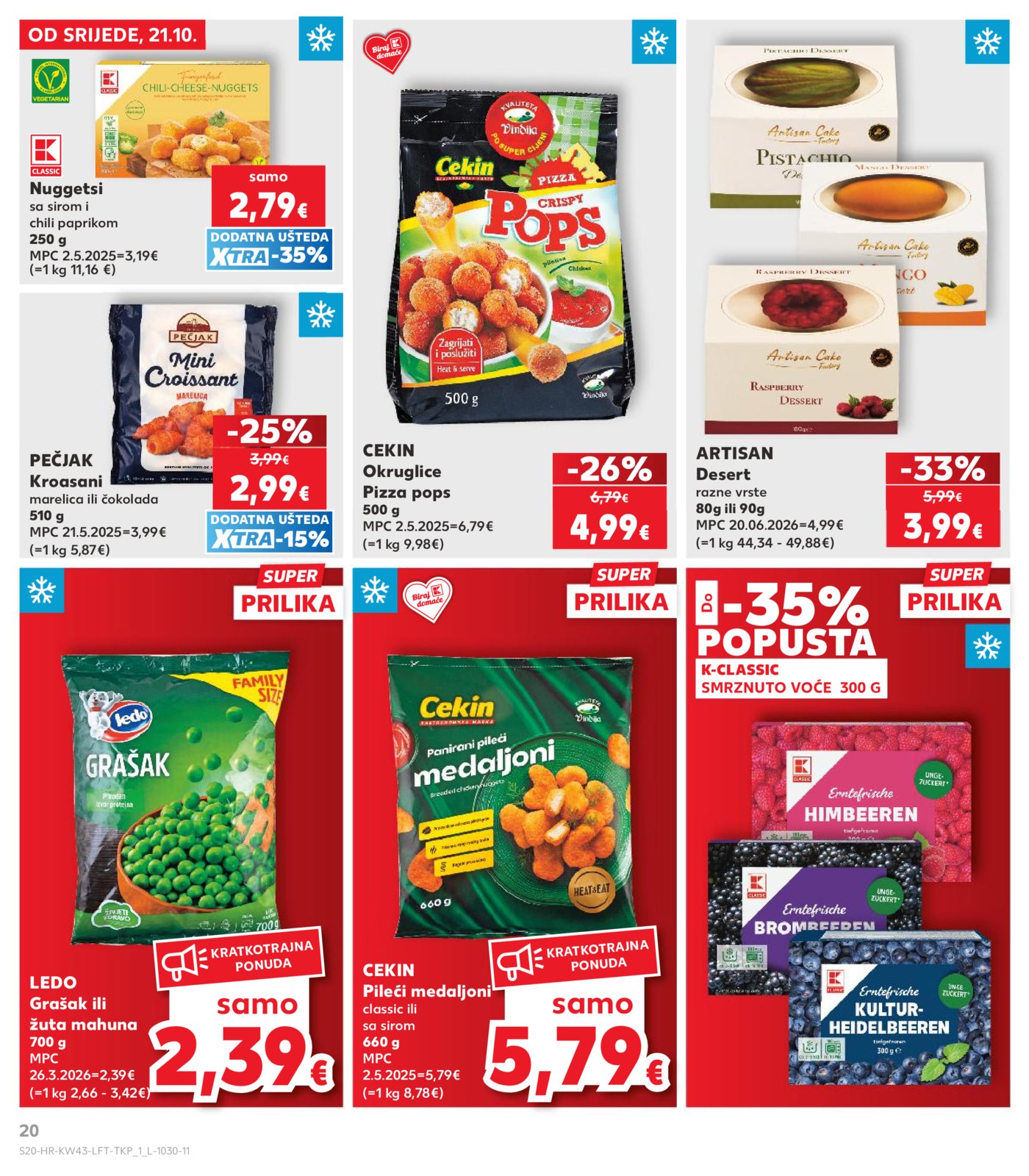 Kaufland katalog Akcija 21.10. - 27.10.2026.