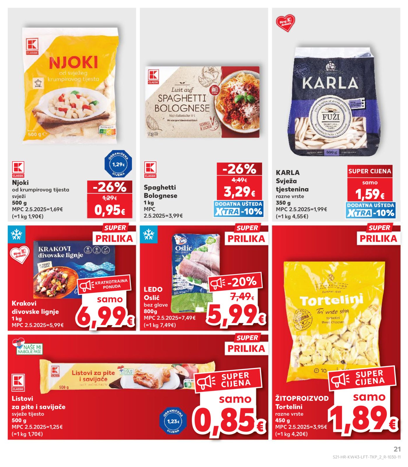 Kaufland katalog Akcija 21.10. - 27.10.2026.