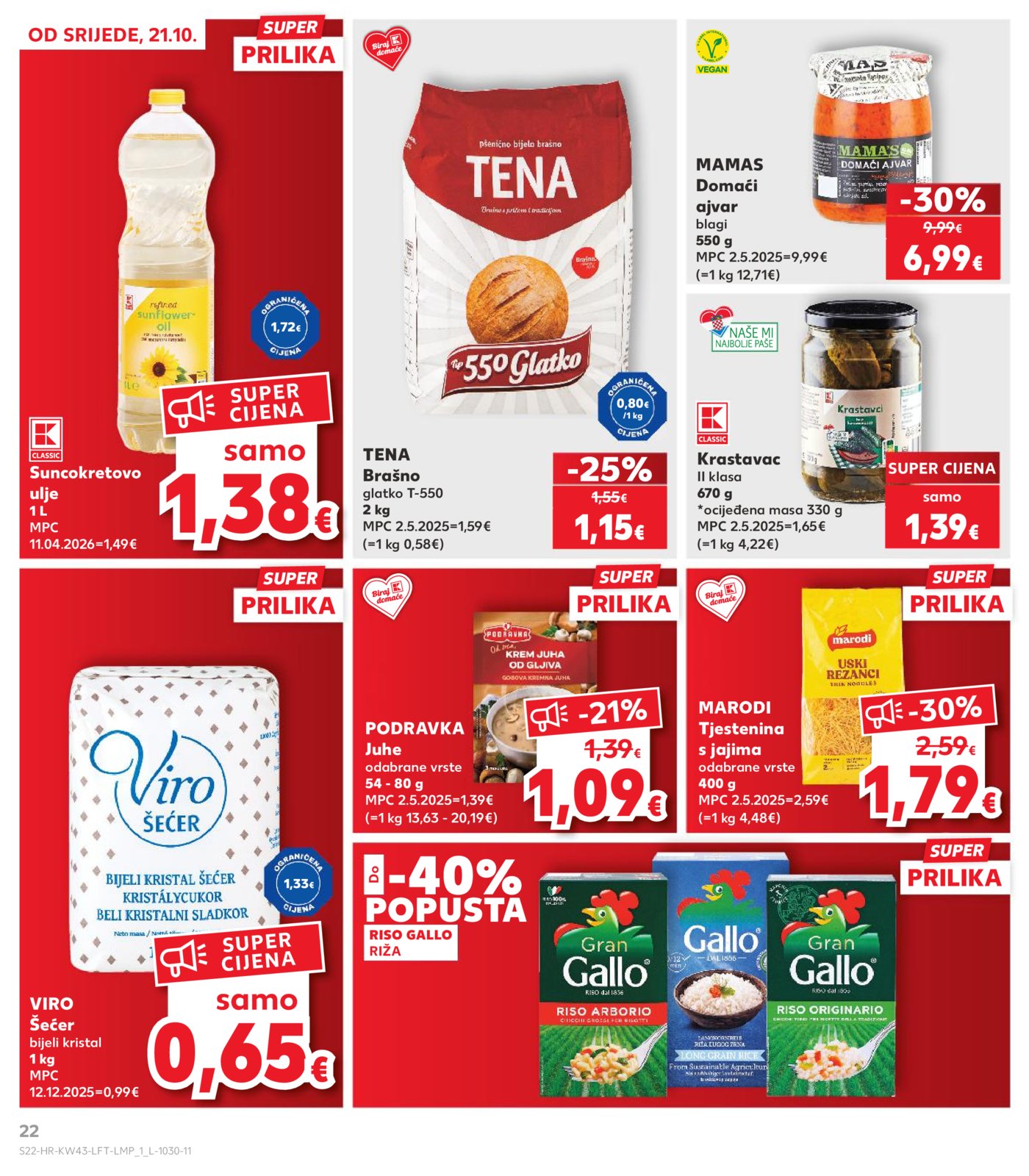 Kaufland katalog Akcija 21.10. - 27.10.2026.