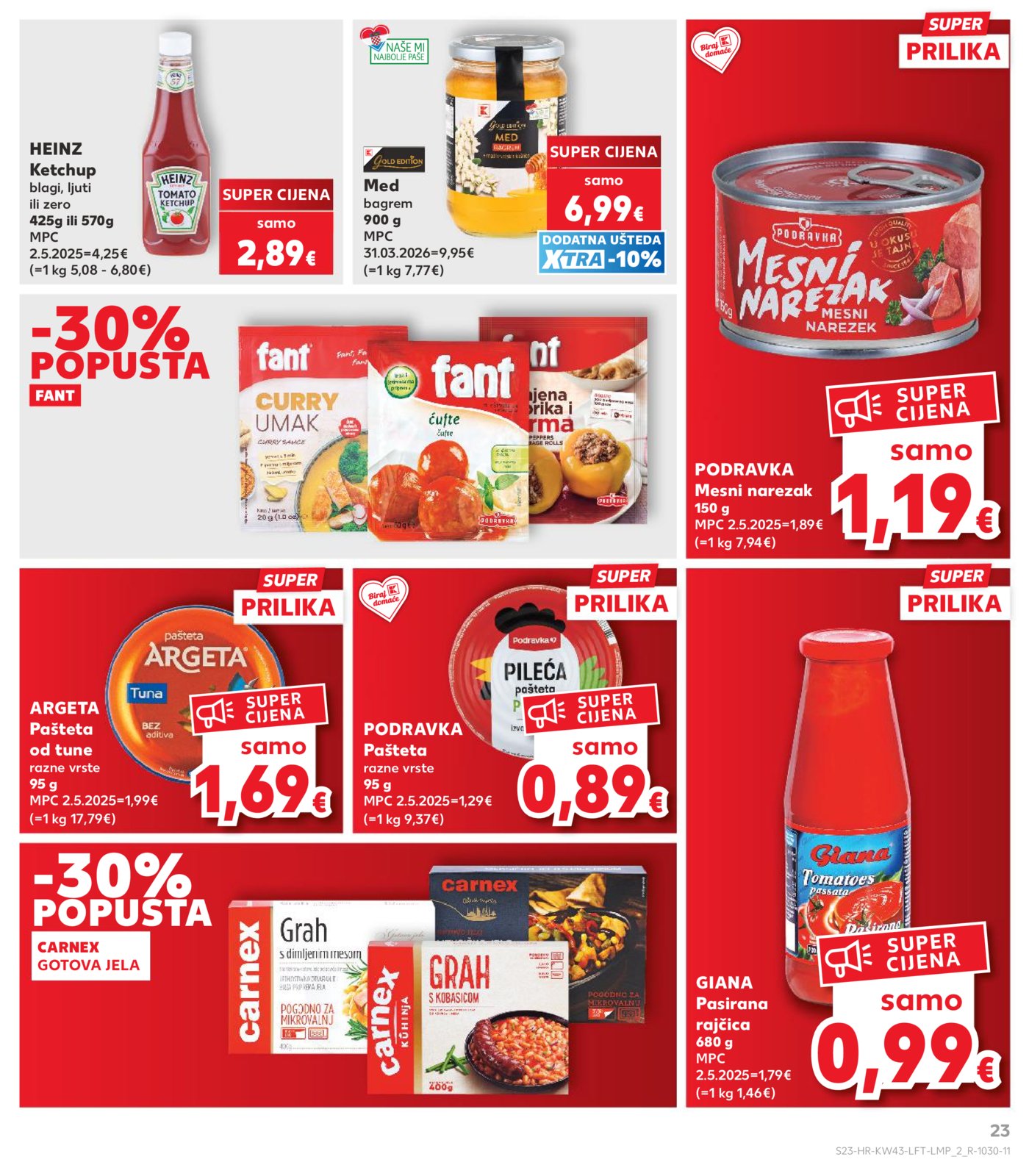 Kaufland katalog Akcija 21.10. - 27.10.2026.