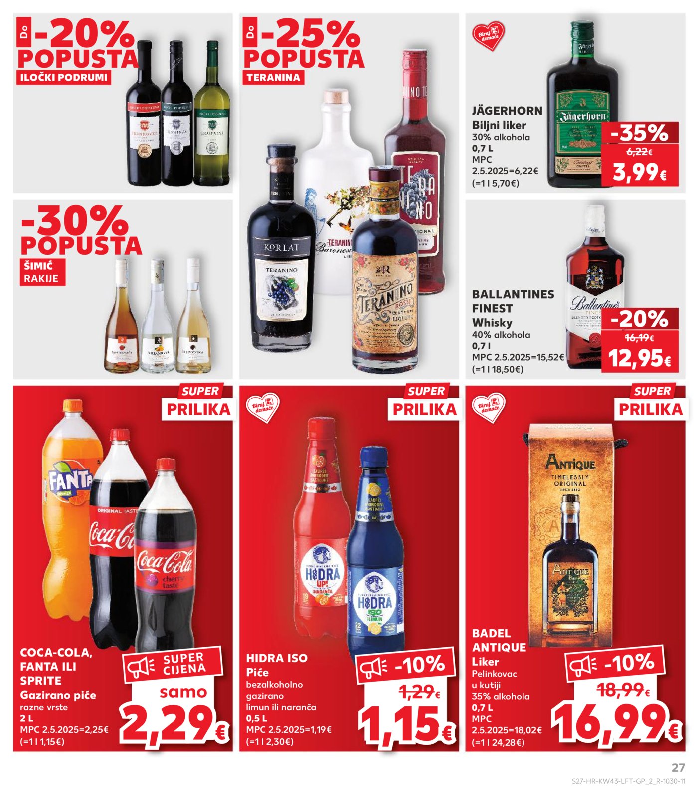 Kaufland katalog Akcija 21.10. - 27.10.2026.