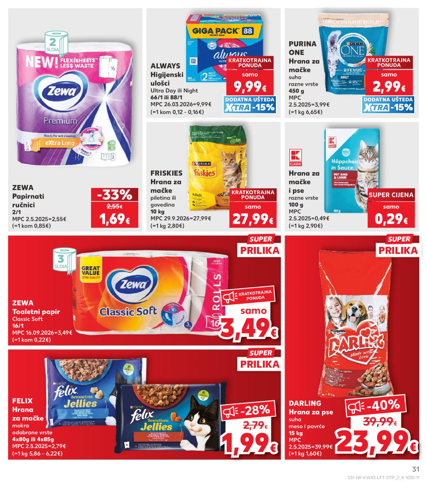 Kaufland katalog Akcija 21.10. - 27.10.2026.