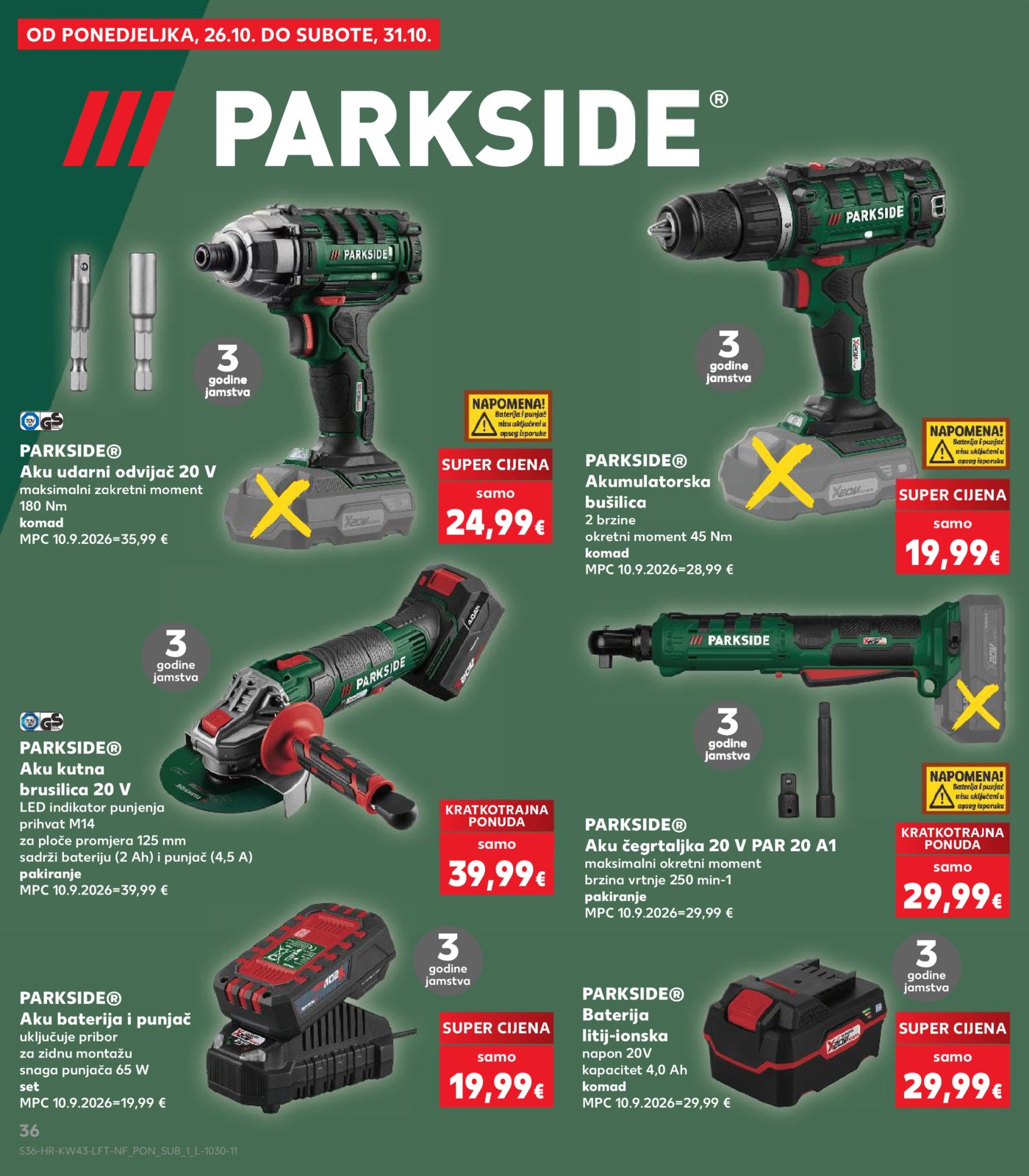 Kaufland katalog Akcija 21.10. - 27.10.2026.
