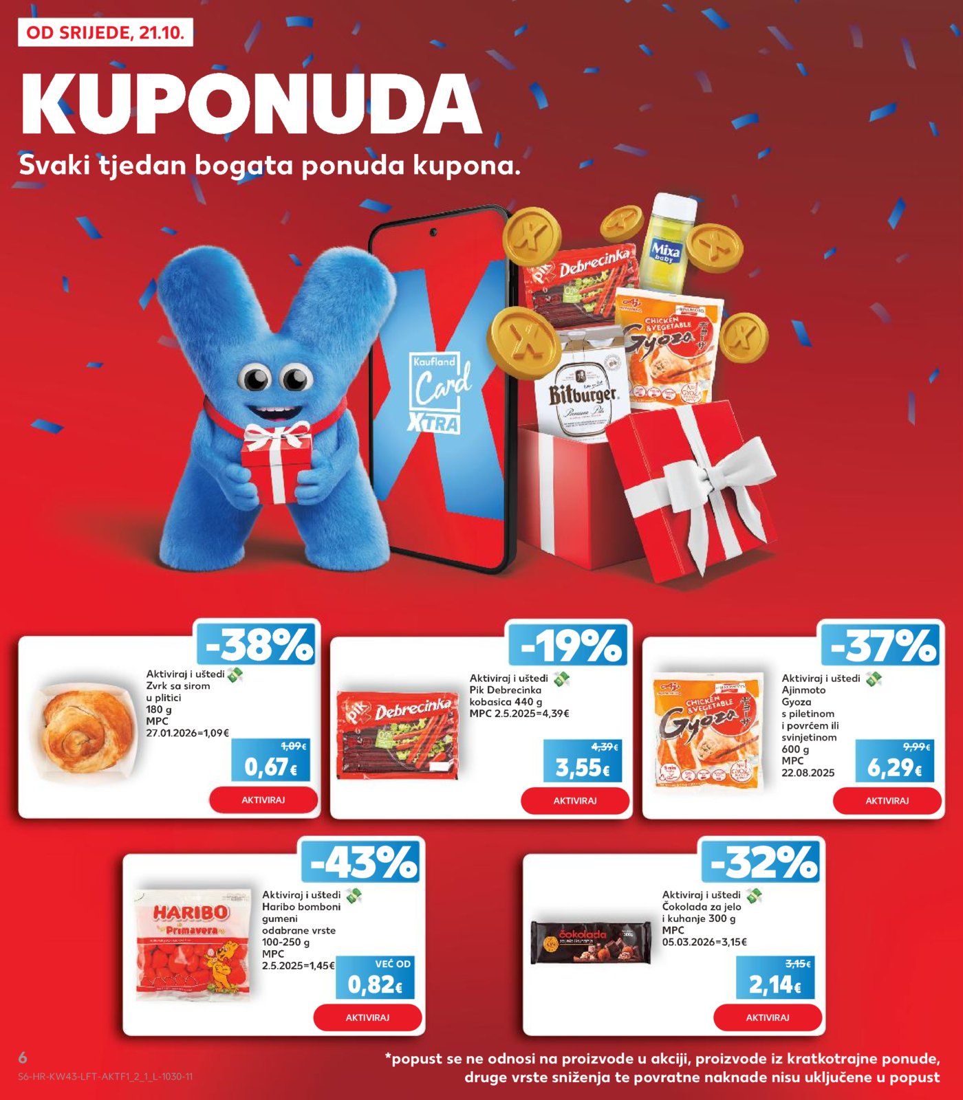 Kaufland katalog Akcija 21.10. - 27.10.2026.