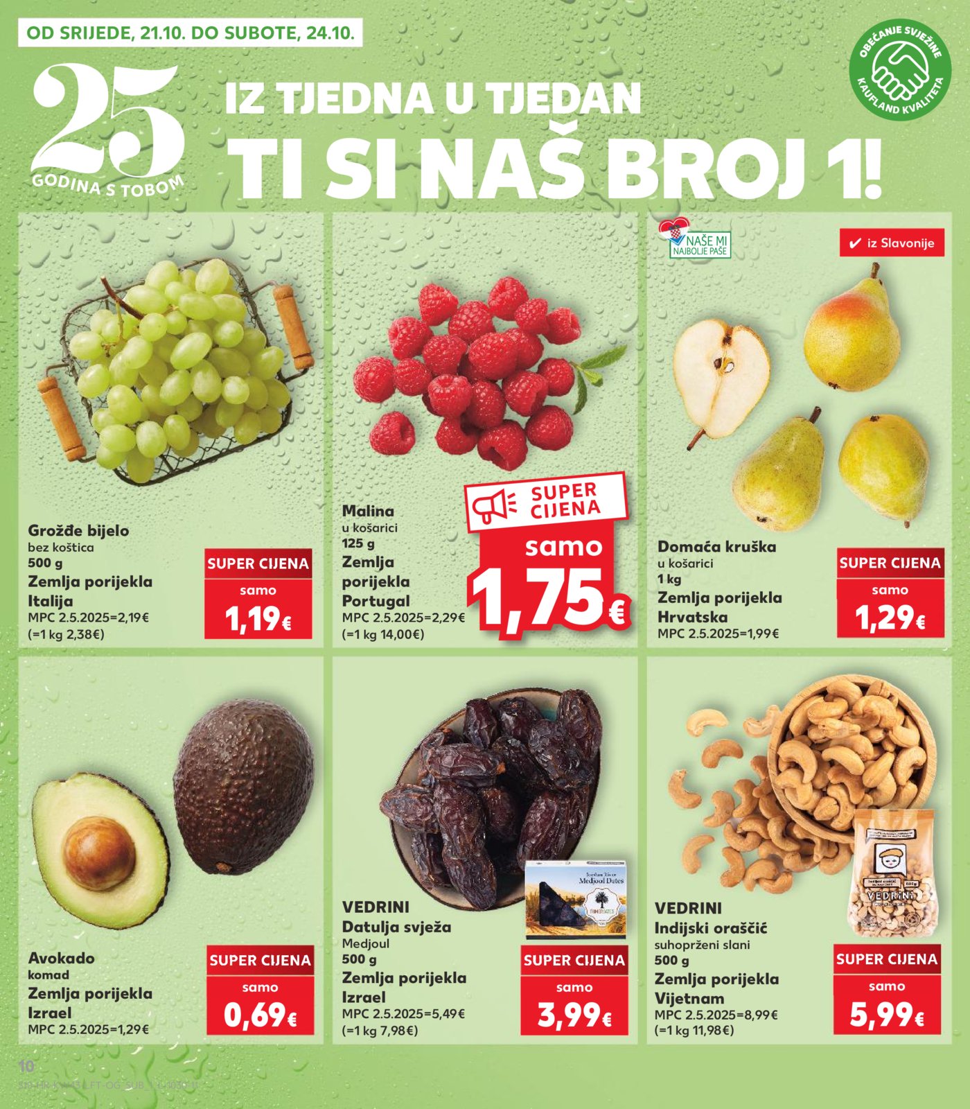Kaufland katalog Akcija 21.10. - 27.10.2026.