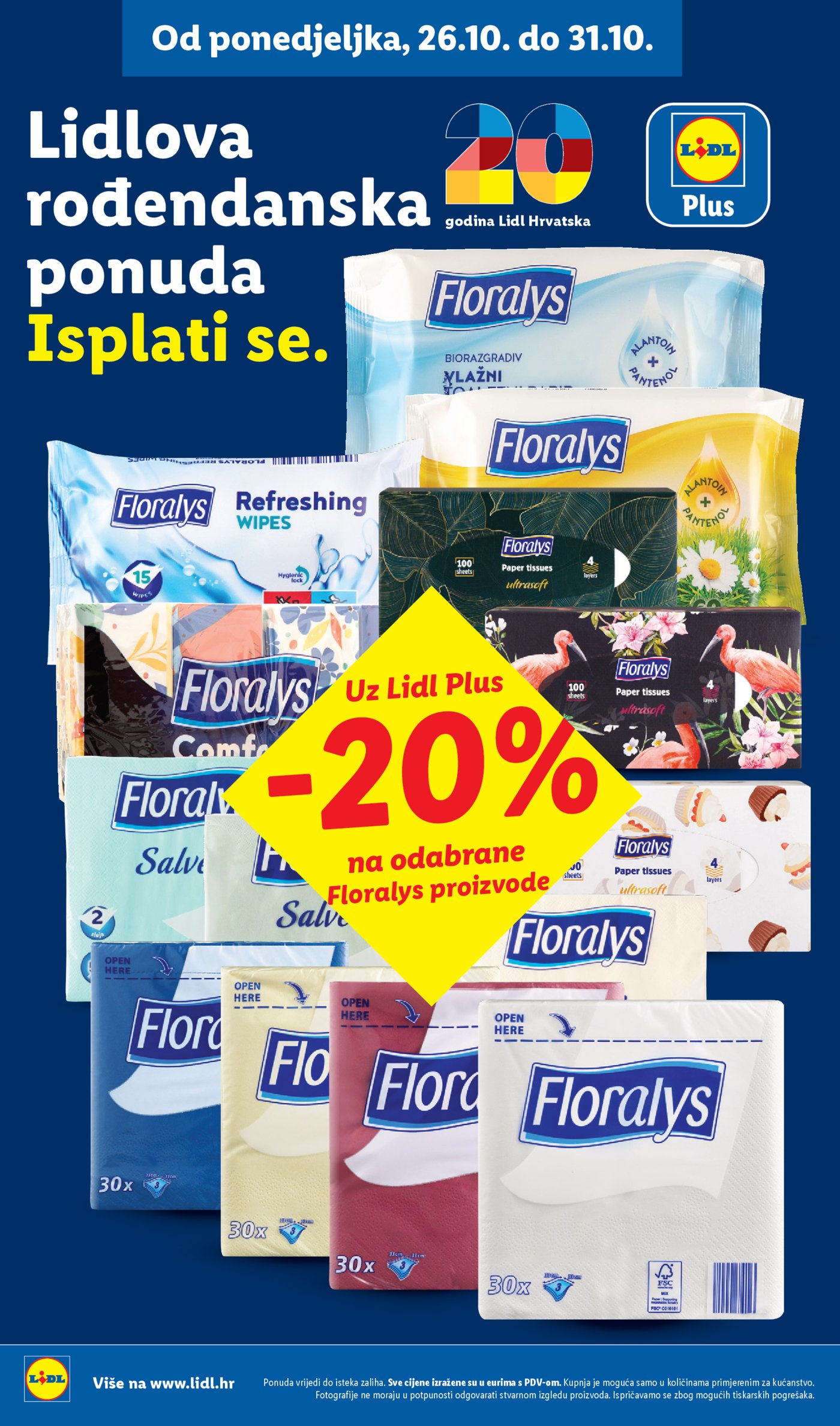 Lidl katalog Super ponuda od ponedjeljka 26.10.-01.11.2026.