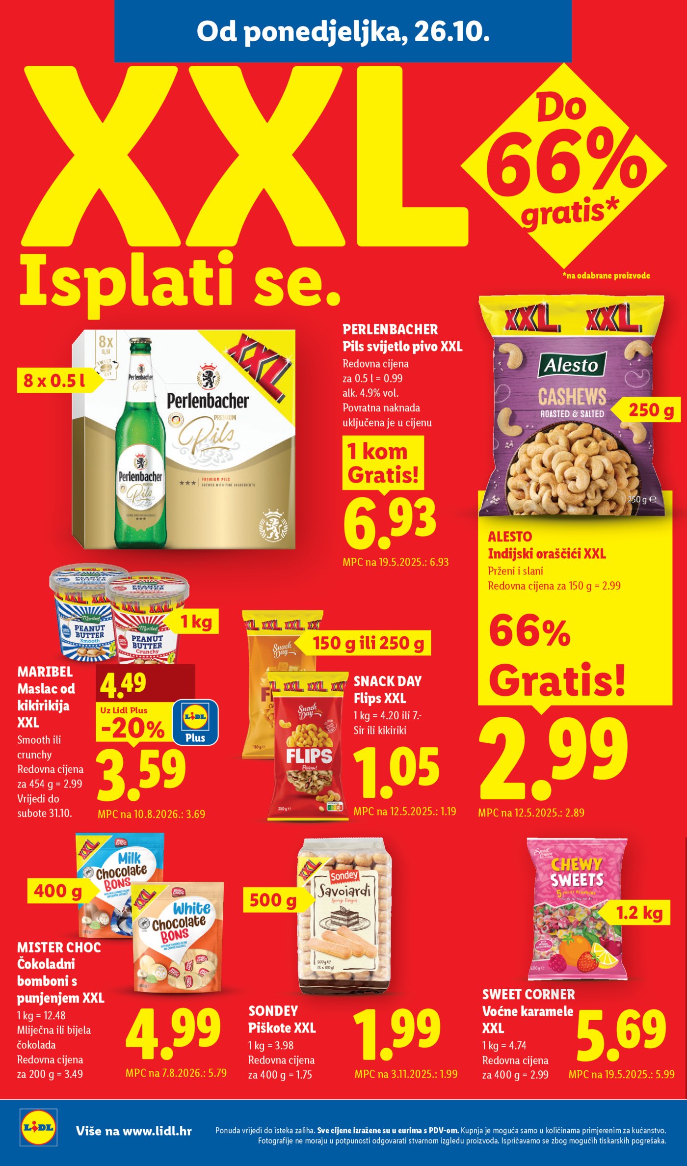 Lidl katalog Super ponuda od ponedjeljka 26.10.-01.11.2026.