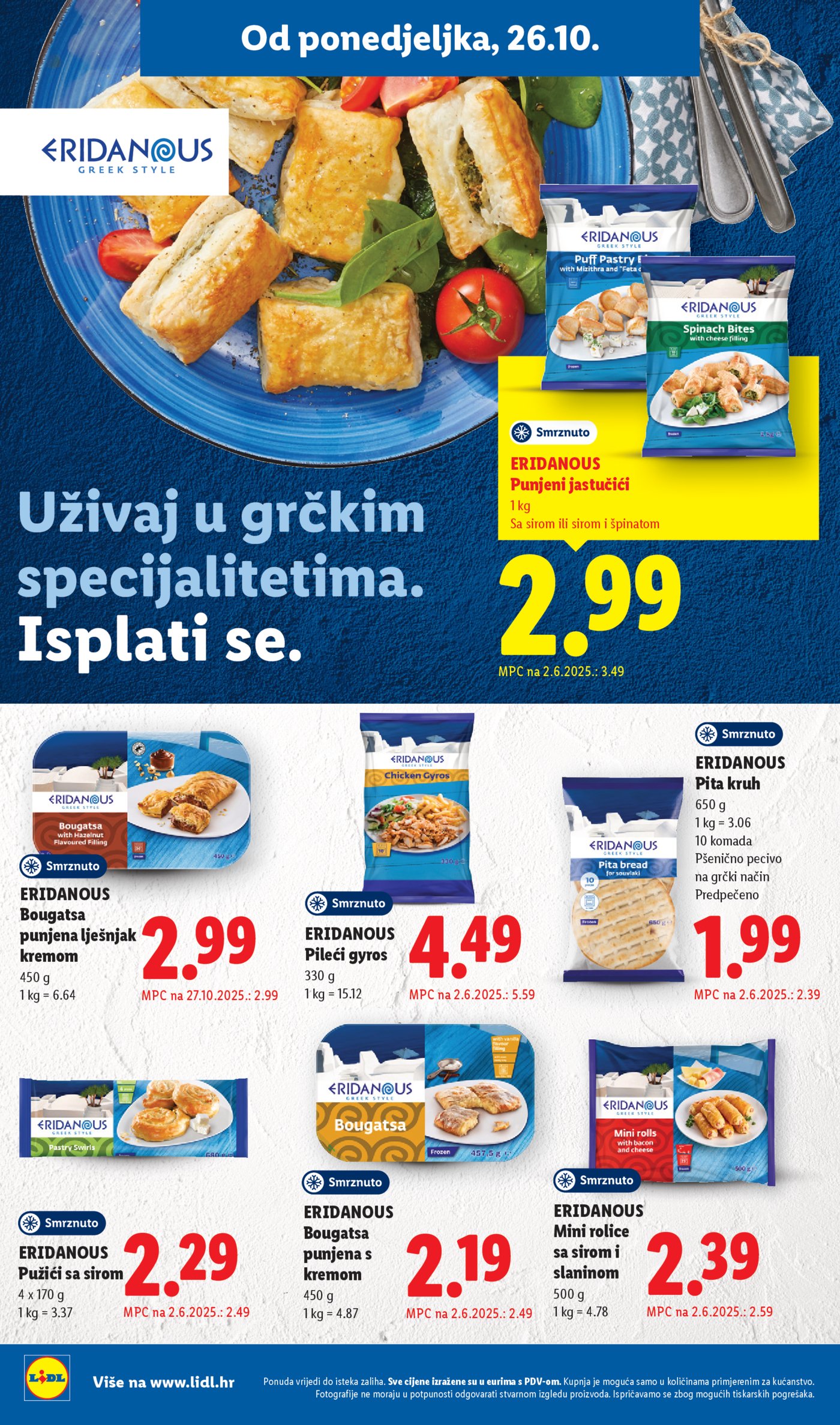 Lidl katalog Super ponuda od ponedjeljka 26.10.-01.11.2026.