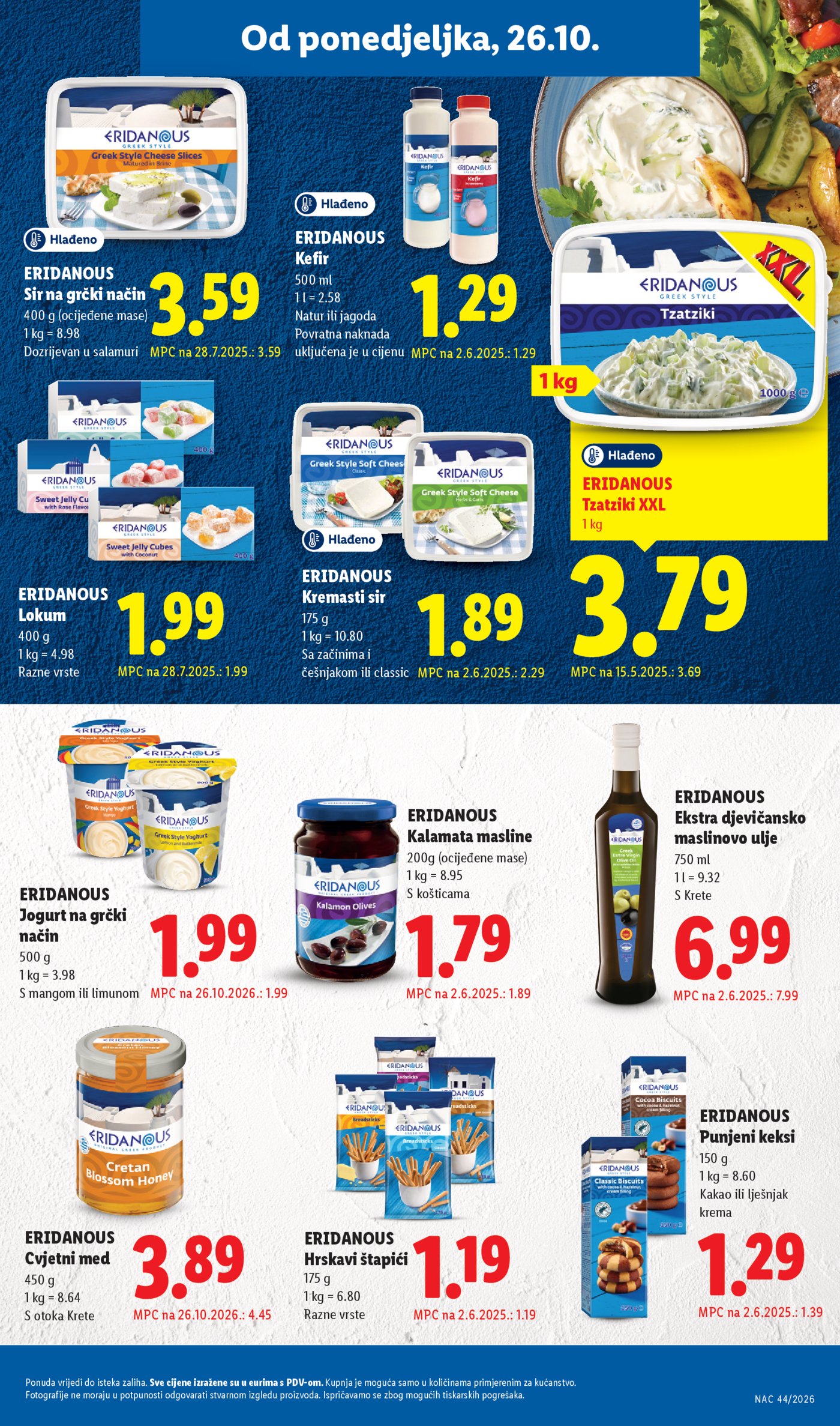 Lidl katalog Super ponuda od ponedjeljka 26.10.-01.11.2026.
