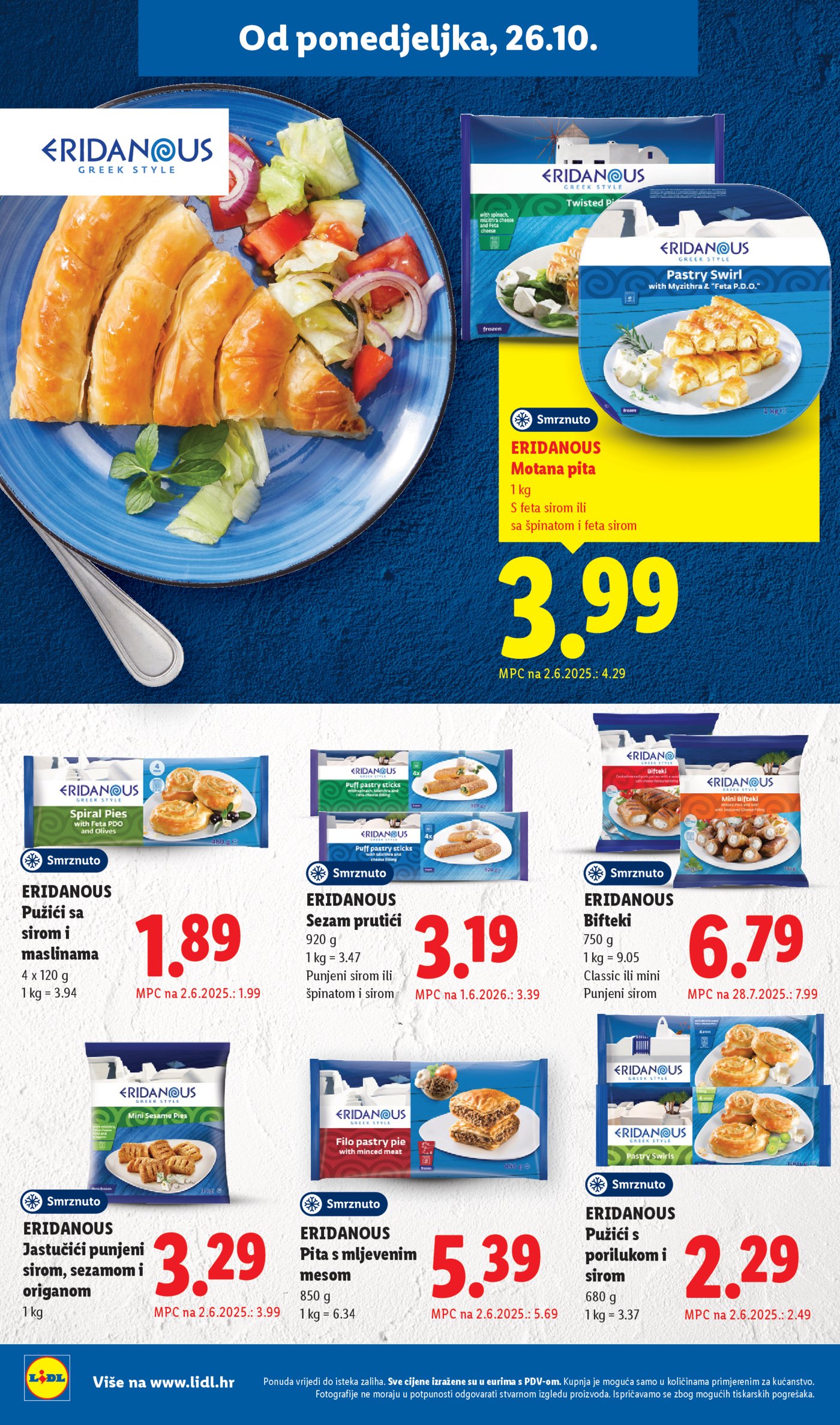 Lidl katalog Super ponuda od ponedjeljka 26.10.-01.11.2026.