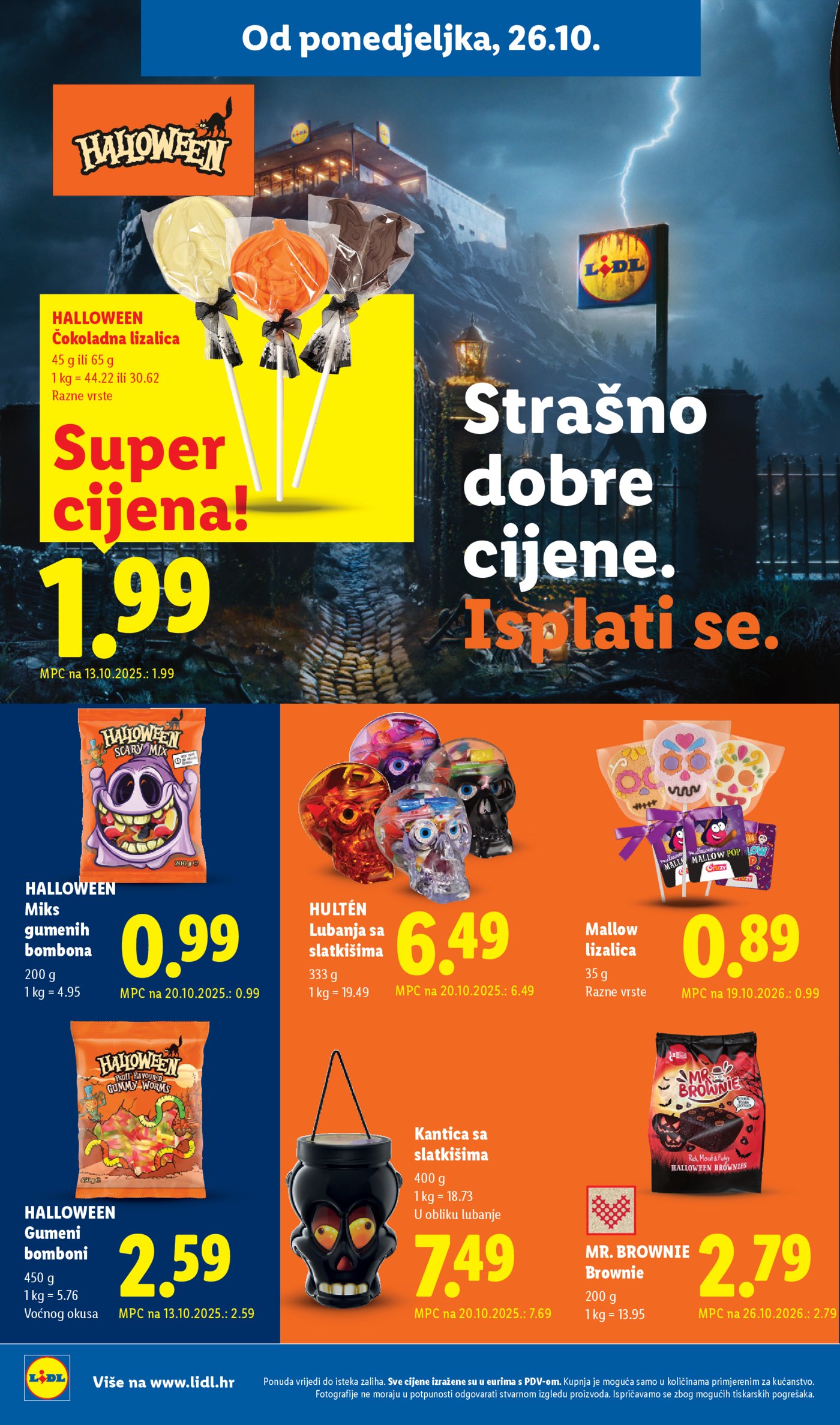 Lidl katalog Super ponuda od ponedjeljka 26.10.-01.11.2026.