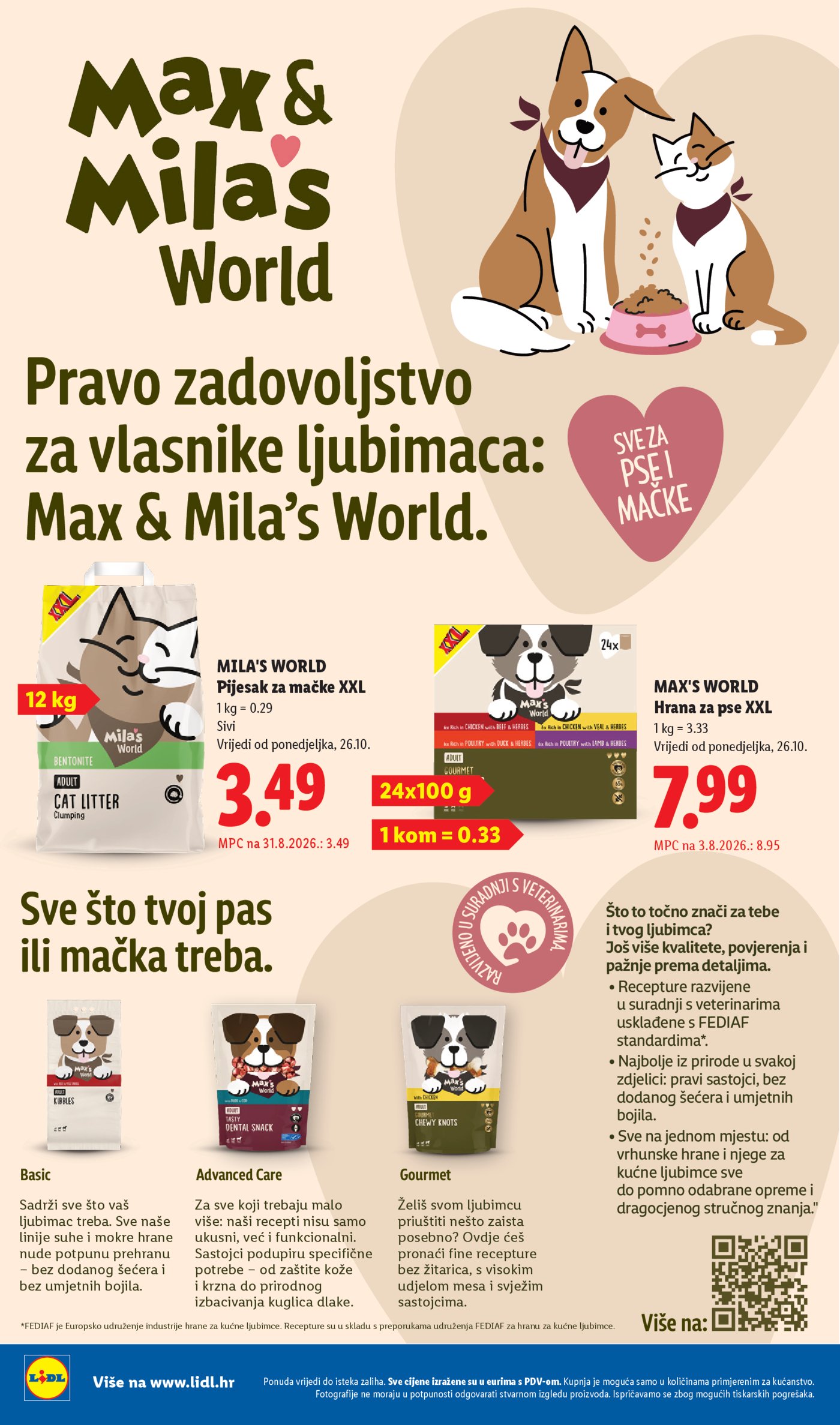 Lidl katalog Super ponuda od ponedjeljka 26.10.-01.11.2026.