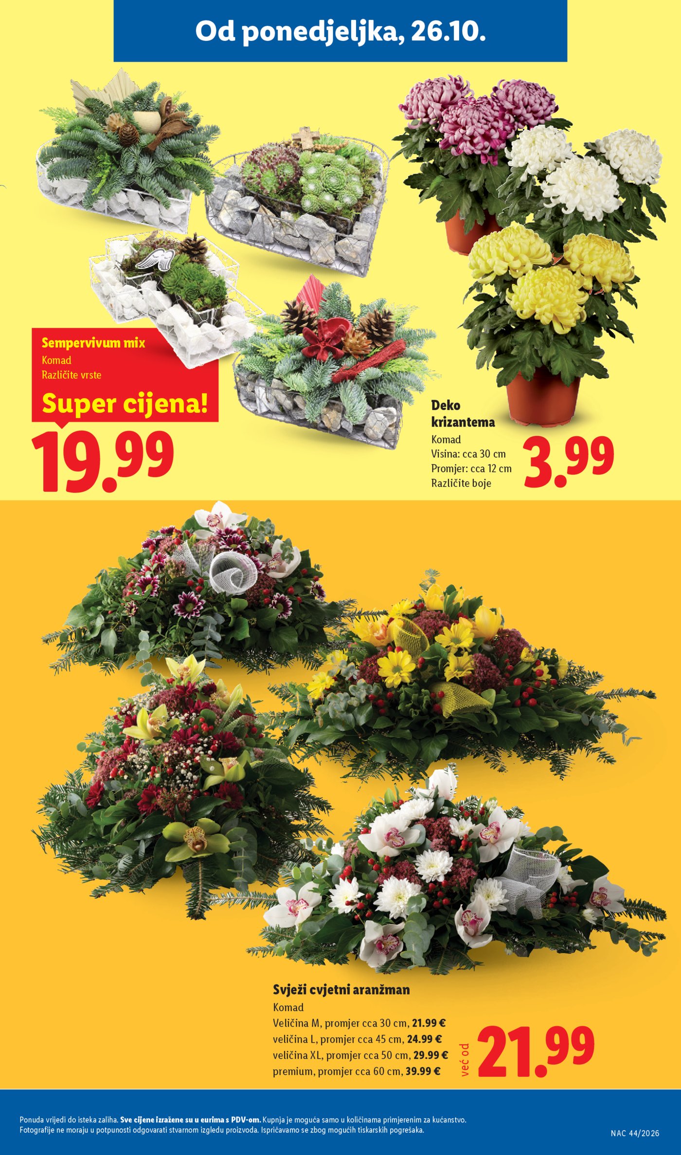 Lidl katalog Super ponuda od ponedjeljka 26.10.-01.11.2026.