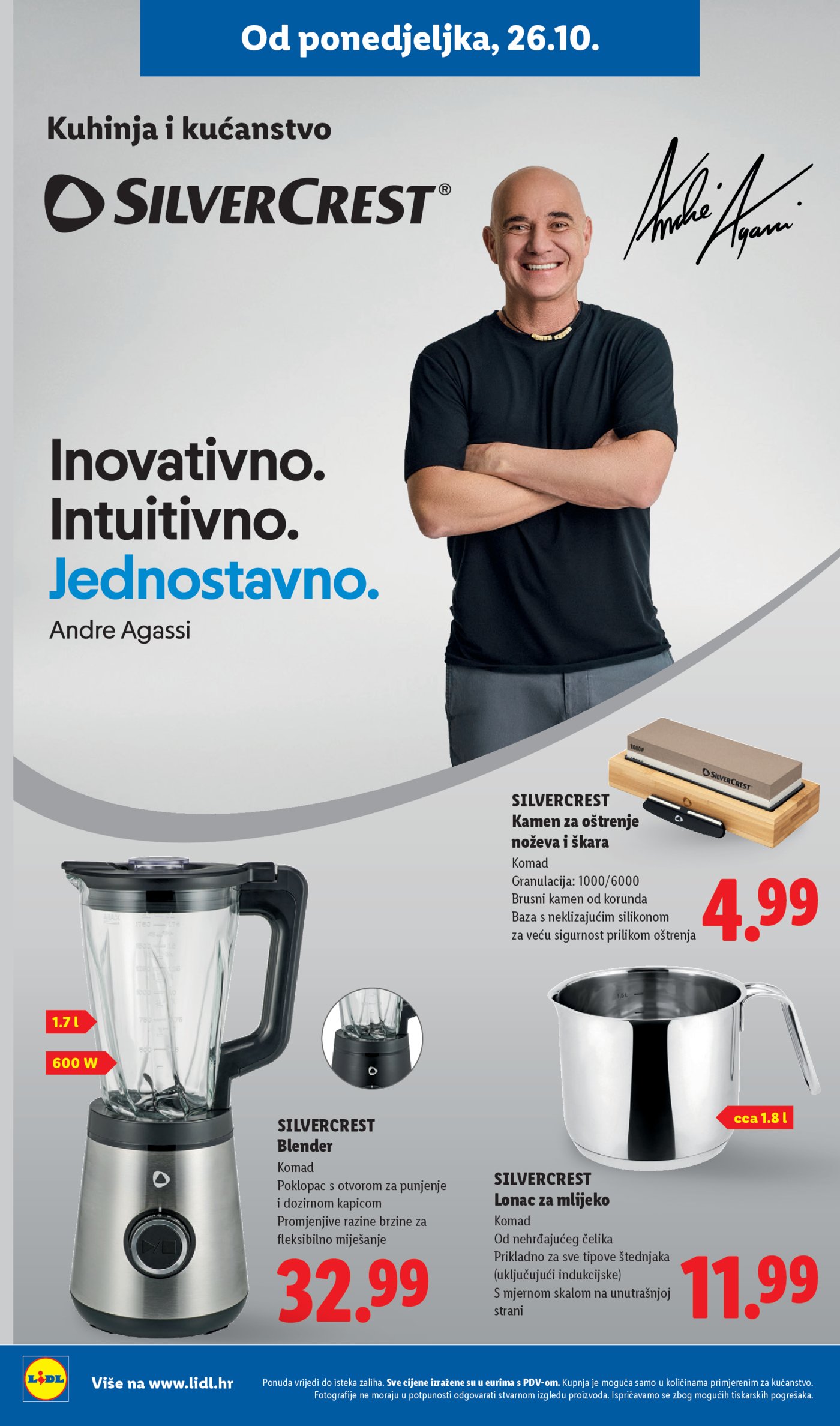 Lidl katalog Super ponuda od ponedjeljka 26.10.-01.11.2026.