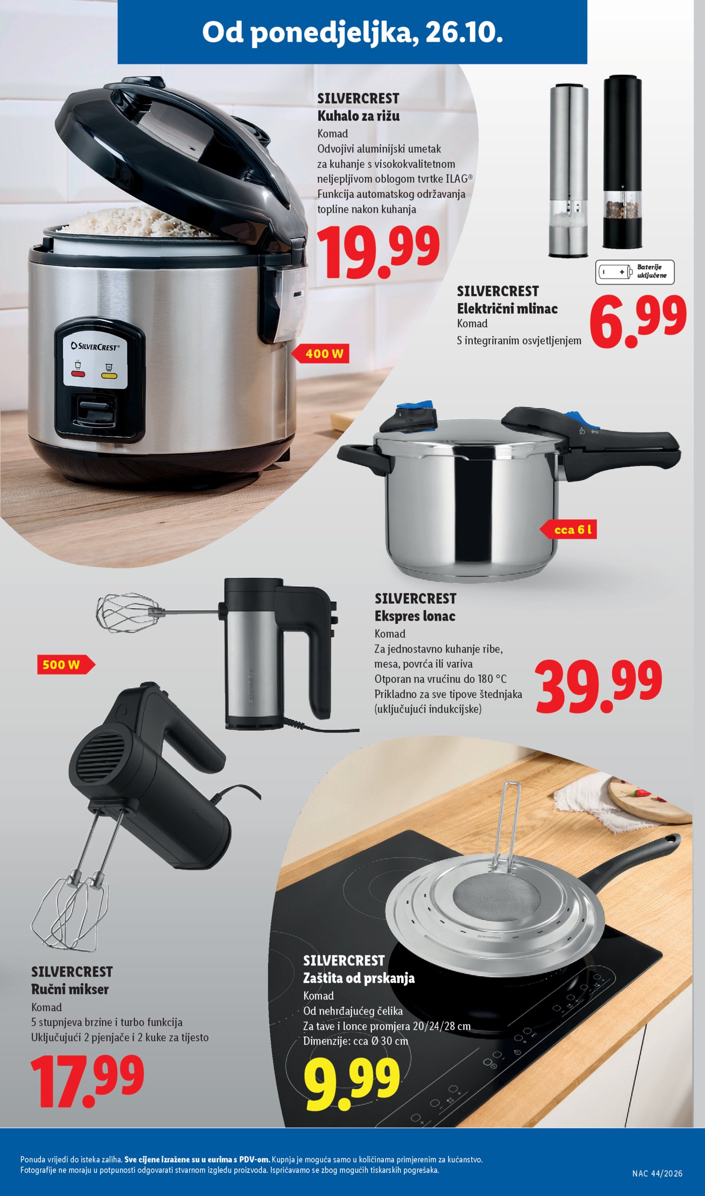Lidl katalog Super ponuda od ponedjeljka 26.10.-01.11.2026.